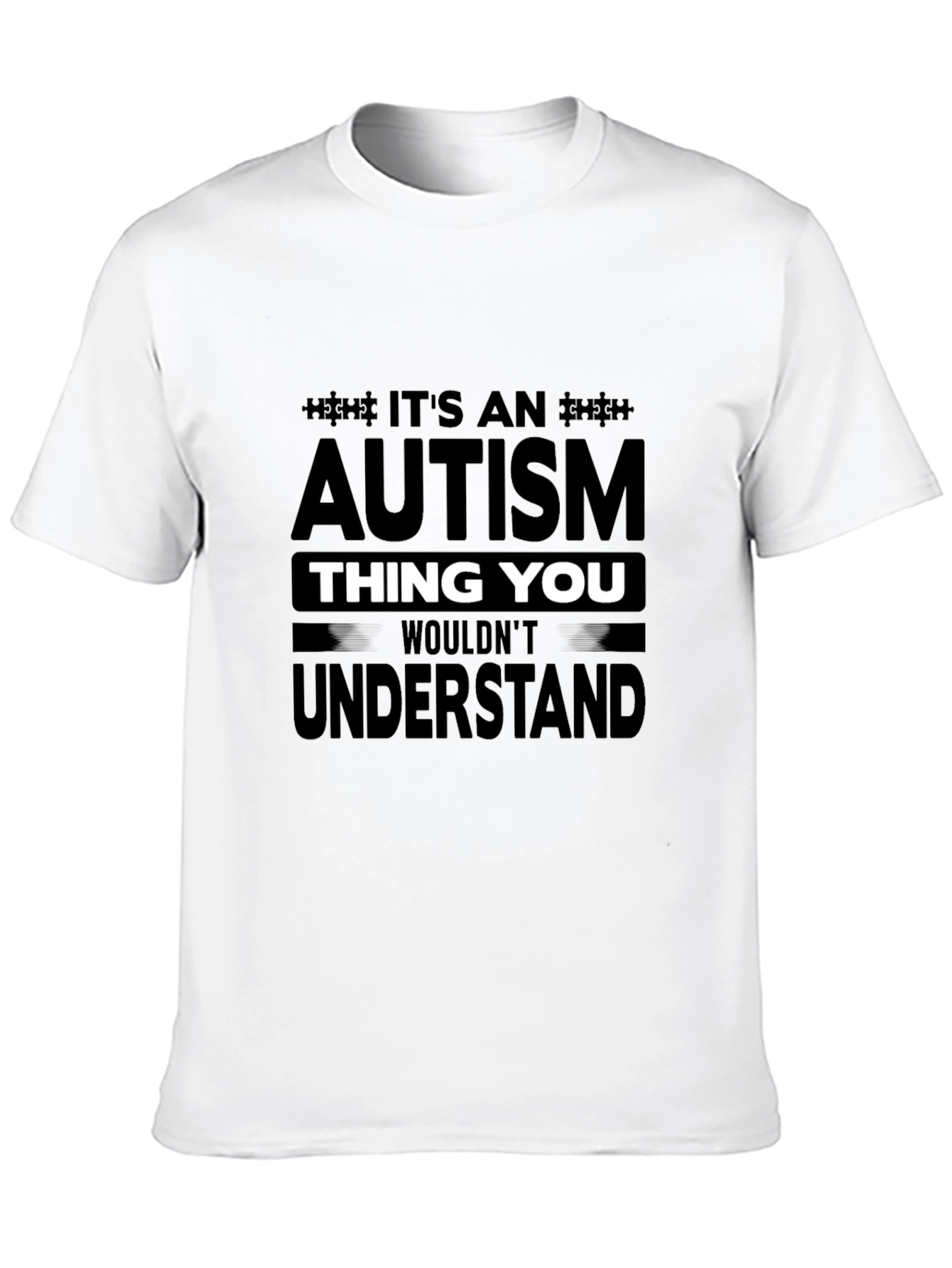 Autism Thing T-Shirt - Black