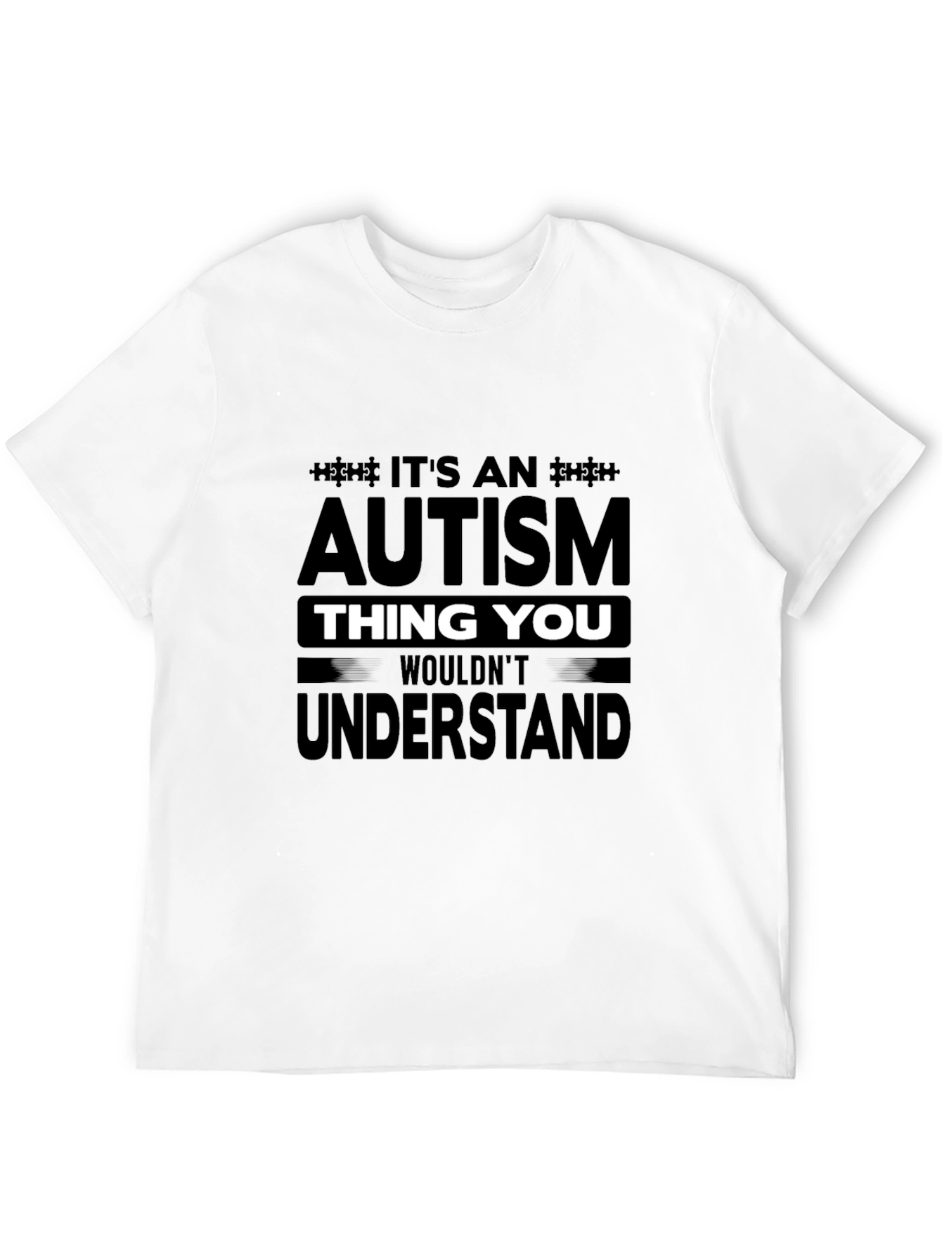 Autism Thing T-Shirt - Black