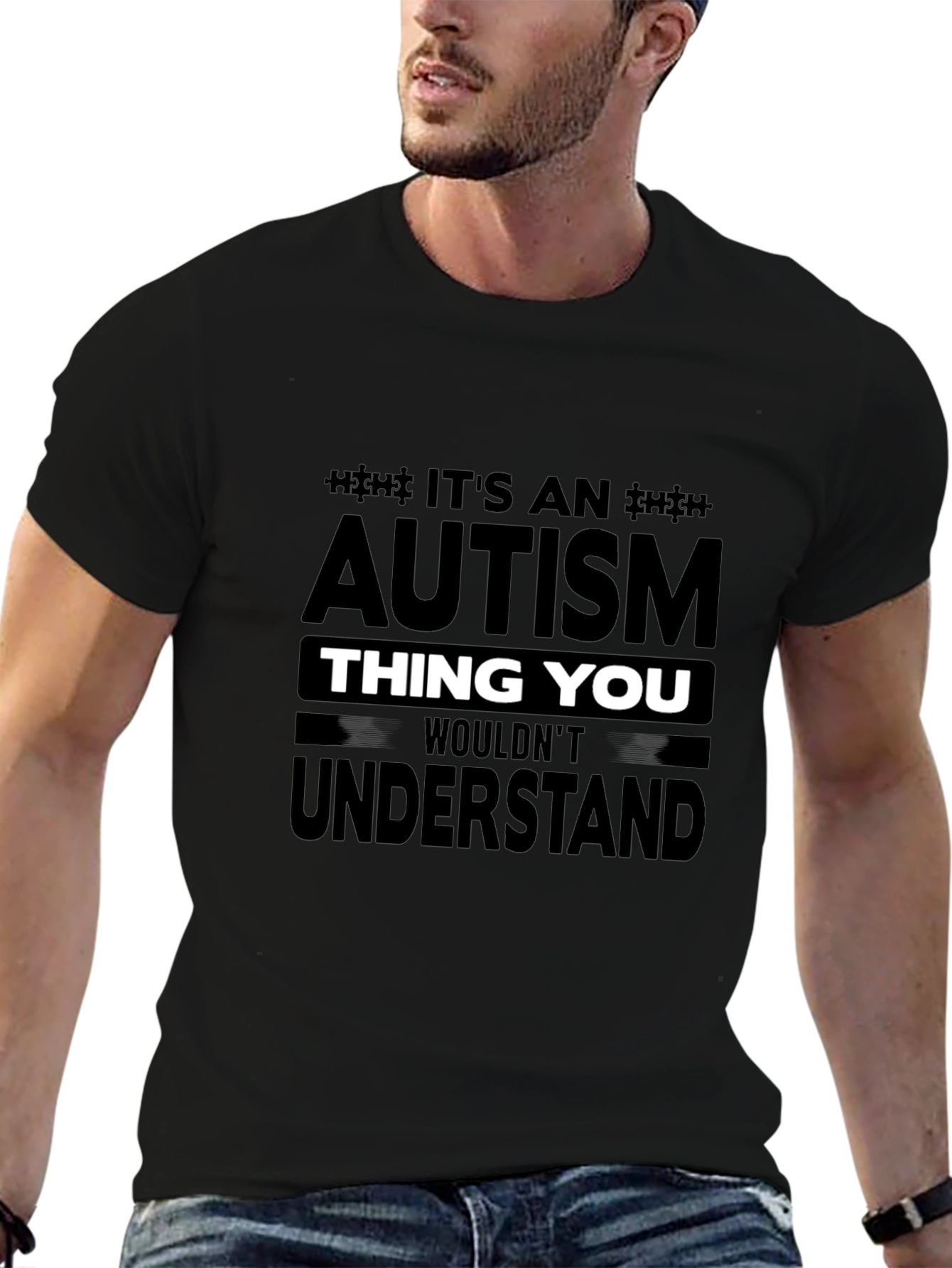 Autism Thing T-Shirt - Black