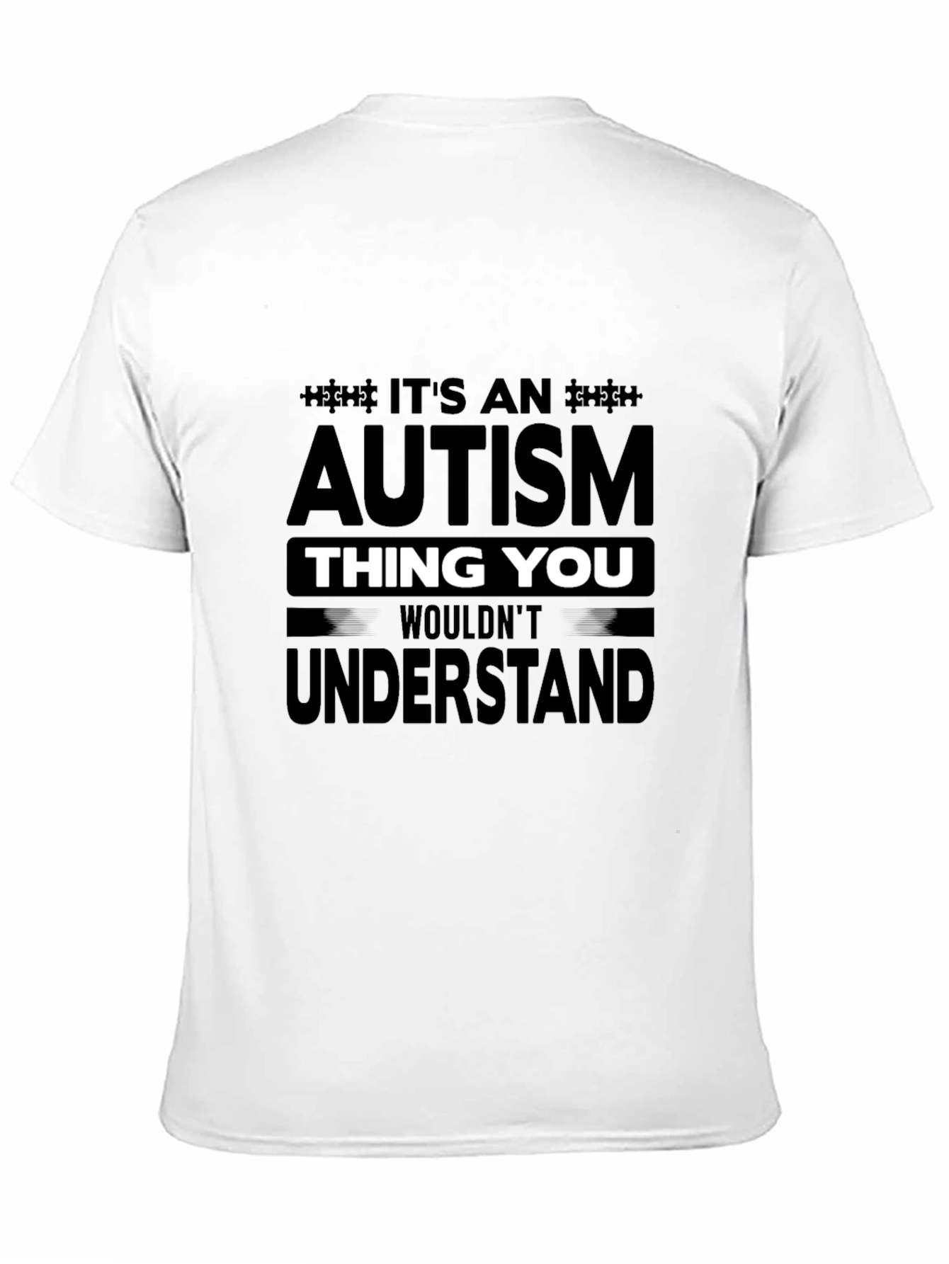 Autism Thing T-Shirt - Black