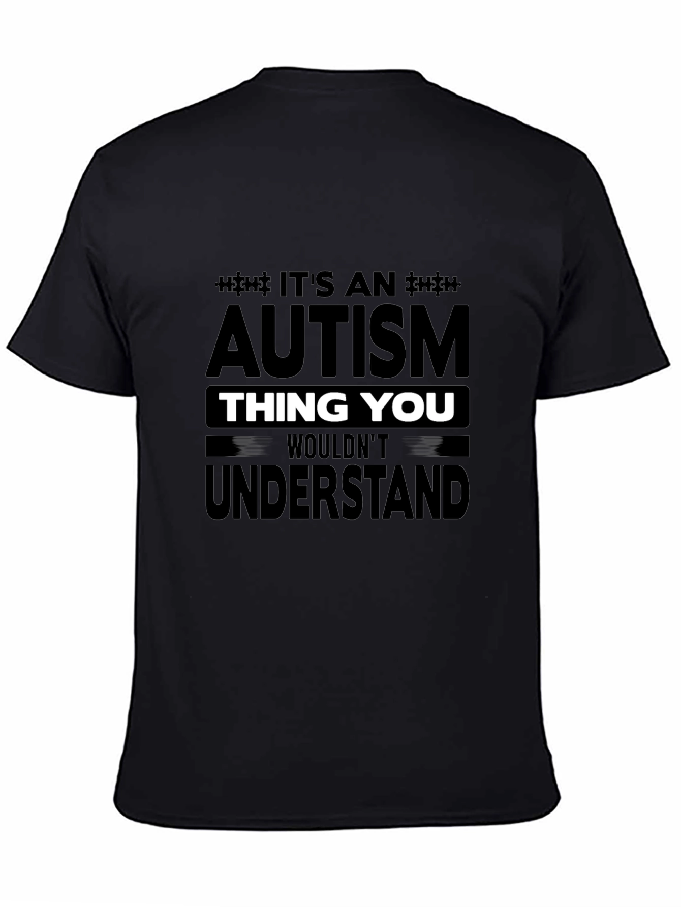 Autism Thing T-Shirt - Black