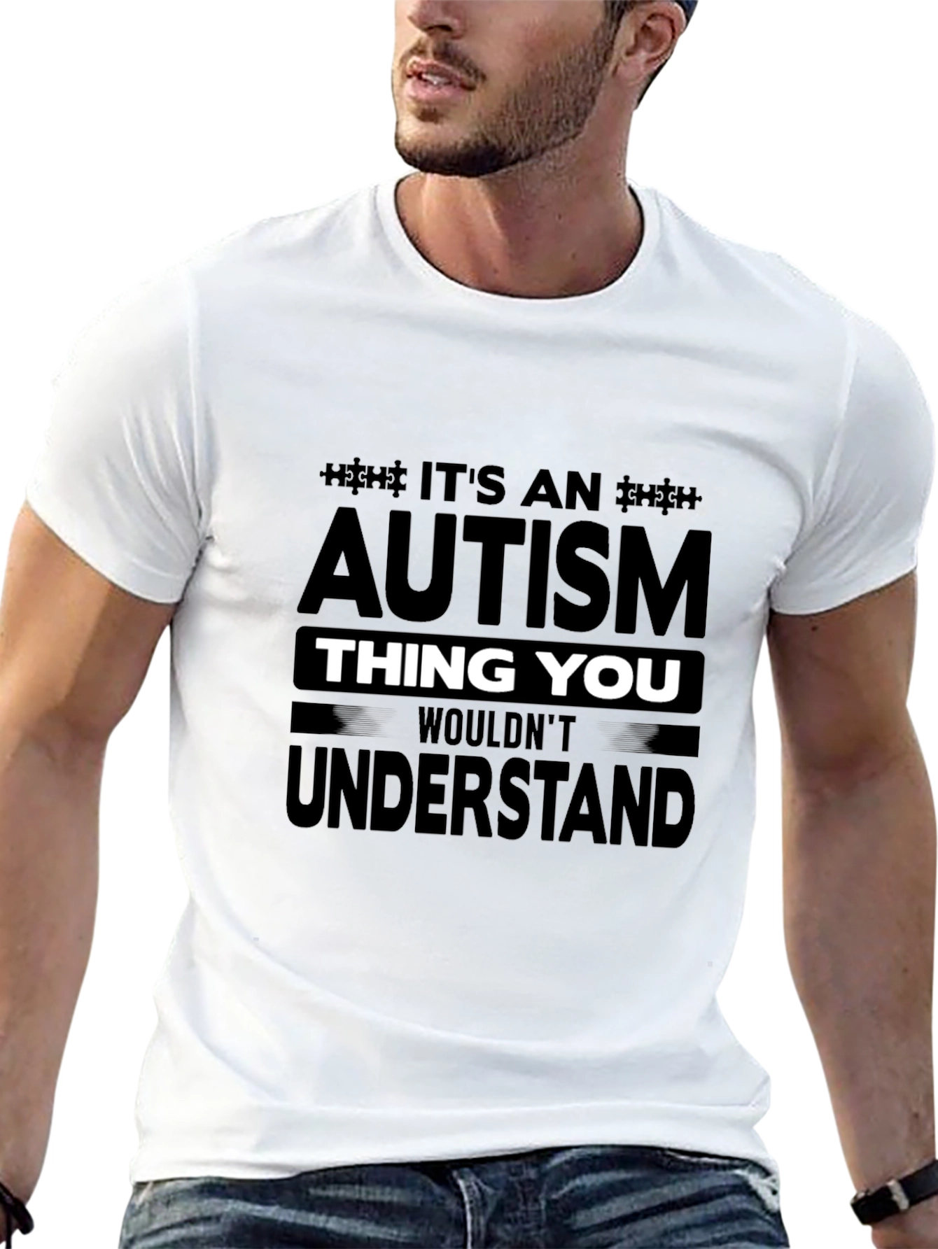 Autism Thing T-Shirt - Black