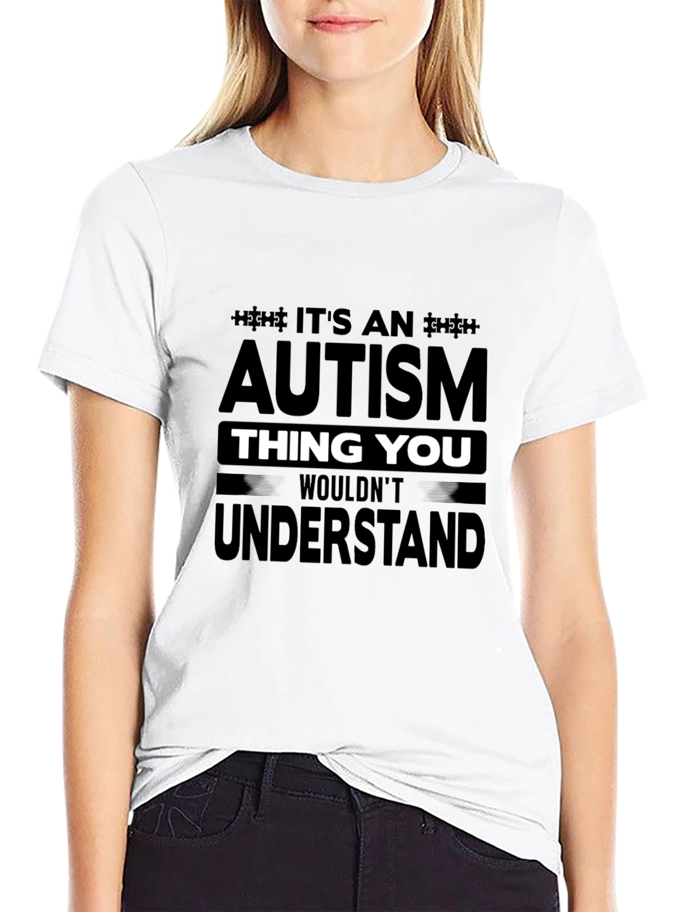Autism Thing T-Shirt - Black