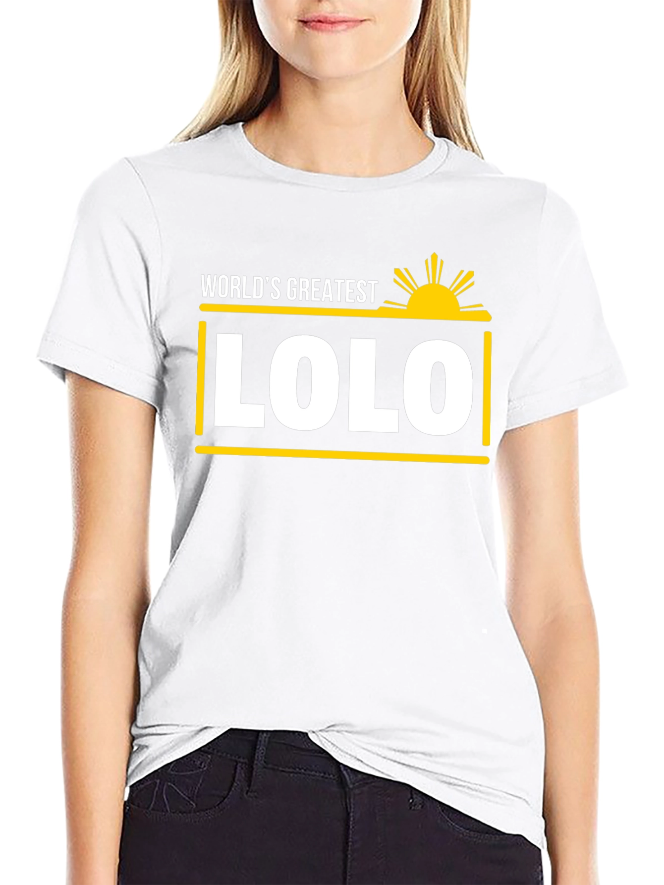 Worlds Greatest Lolo T-Shirt - Filipino Grandfather Tee