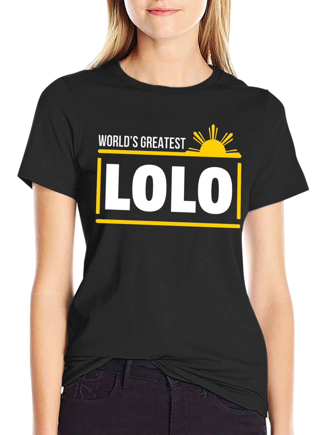 Worlds Greatest Lolo T-Shirt - Filipino Grandfather Tee
