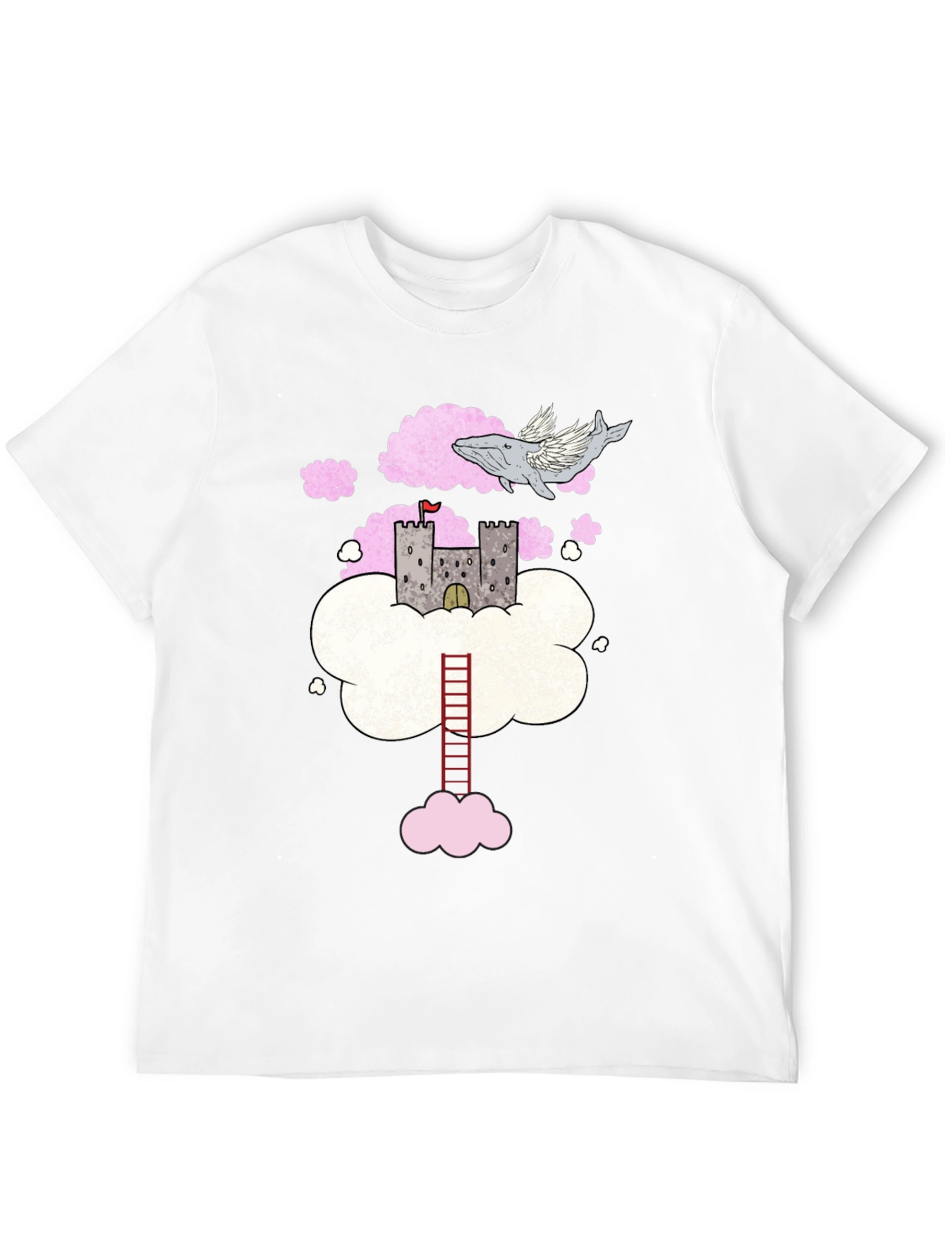 Dream Castle T-Shirt: Whale Wings and Ladder!