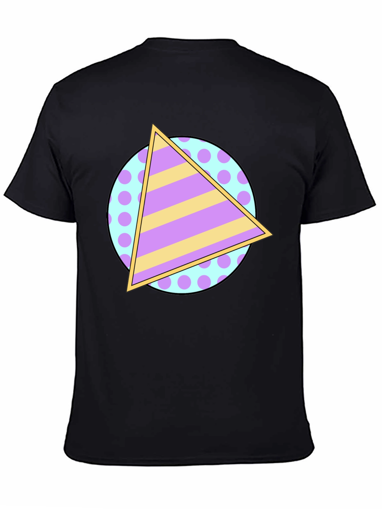 Retro Triangle Tee - 80s/90s Throwback