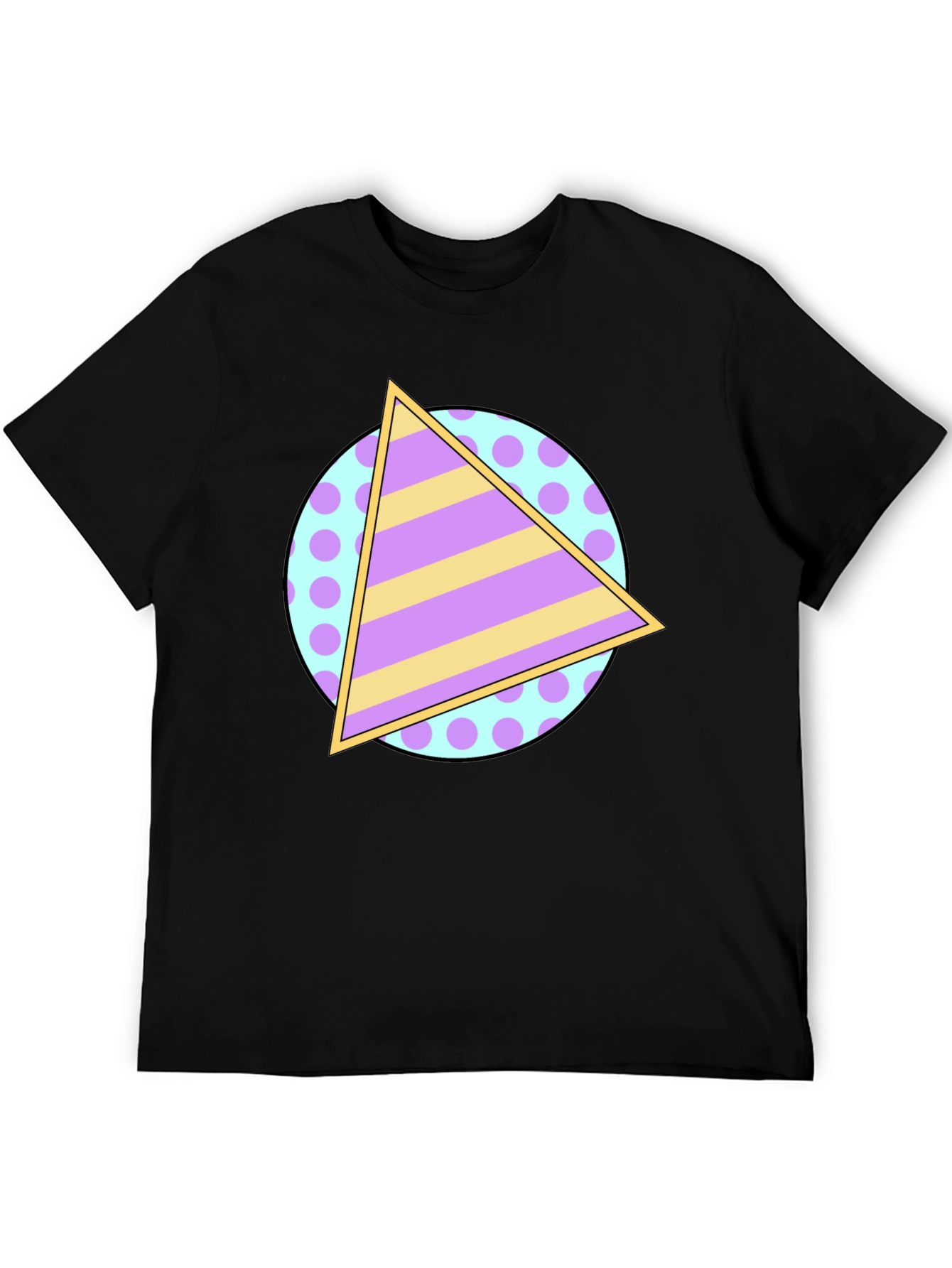 Retro Triangle Tee - 80s/90s Throwback