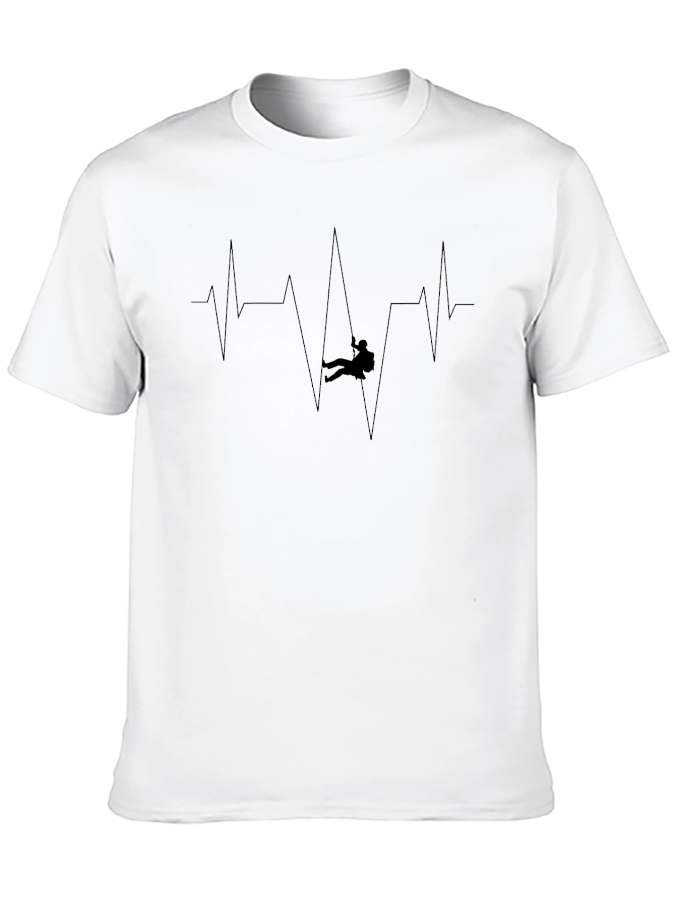 Climbing Heartbeat Tee - Rock Climbing T-Shirt