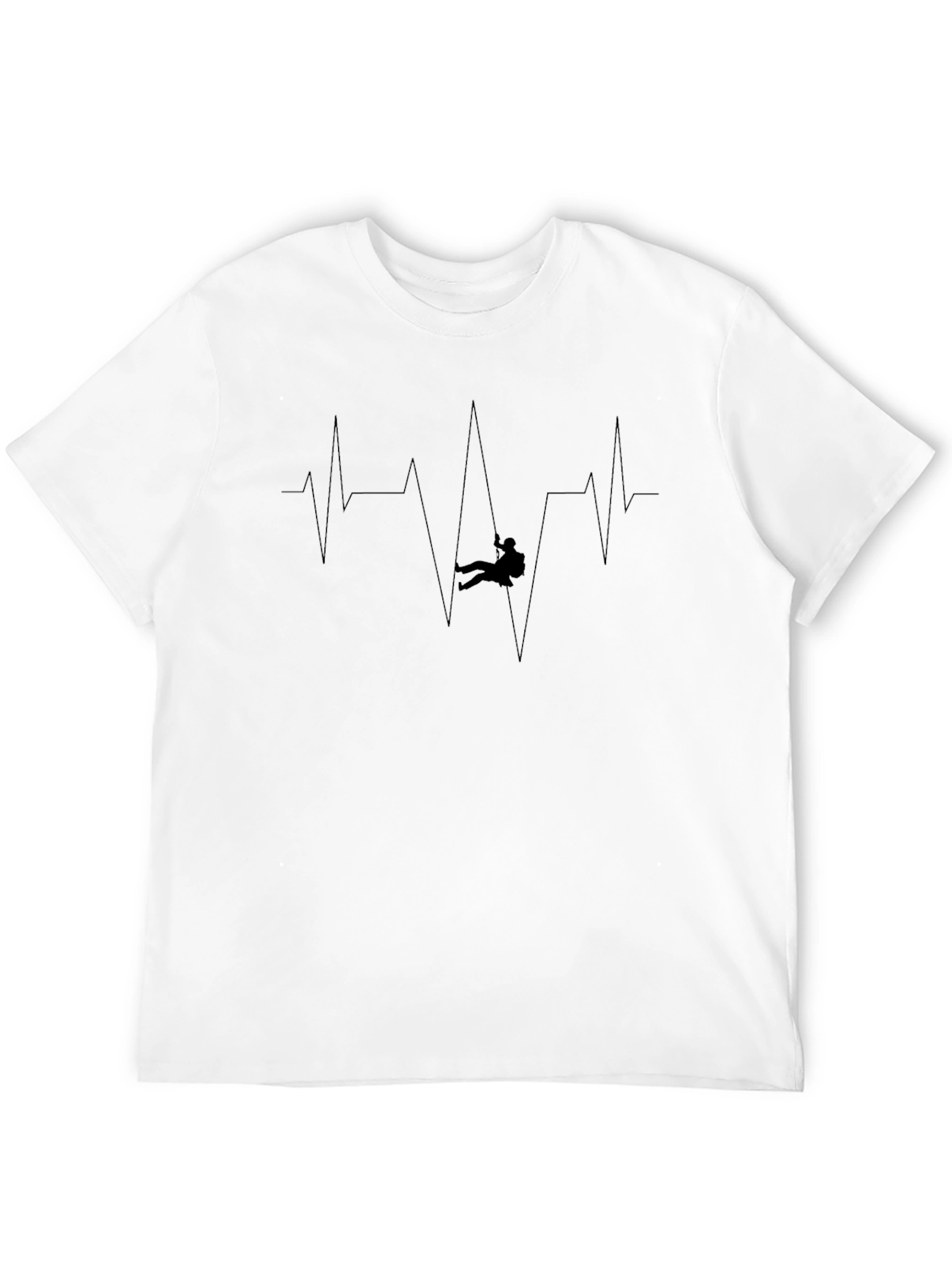 Climbing Heartbeat Tee - Rock Climbing T-Shirt