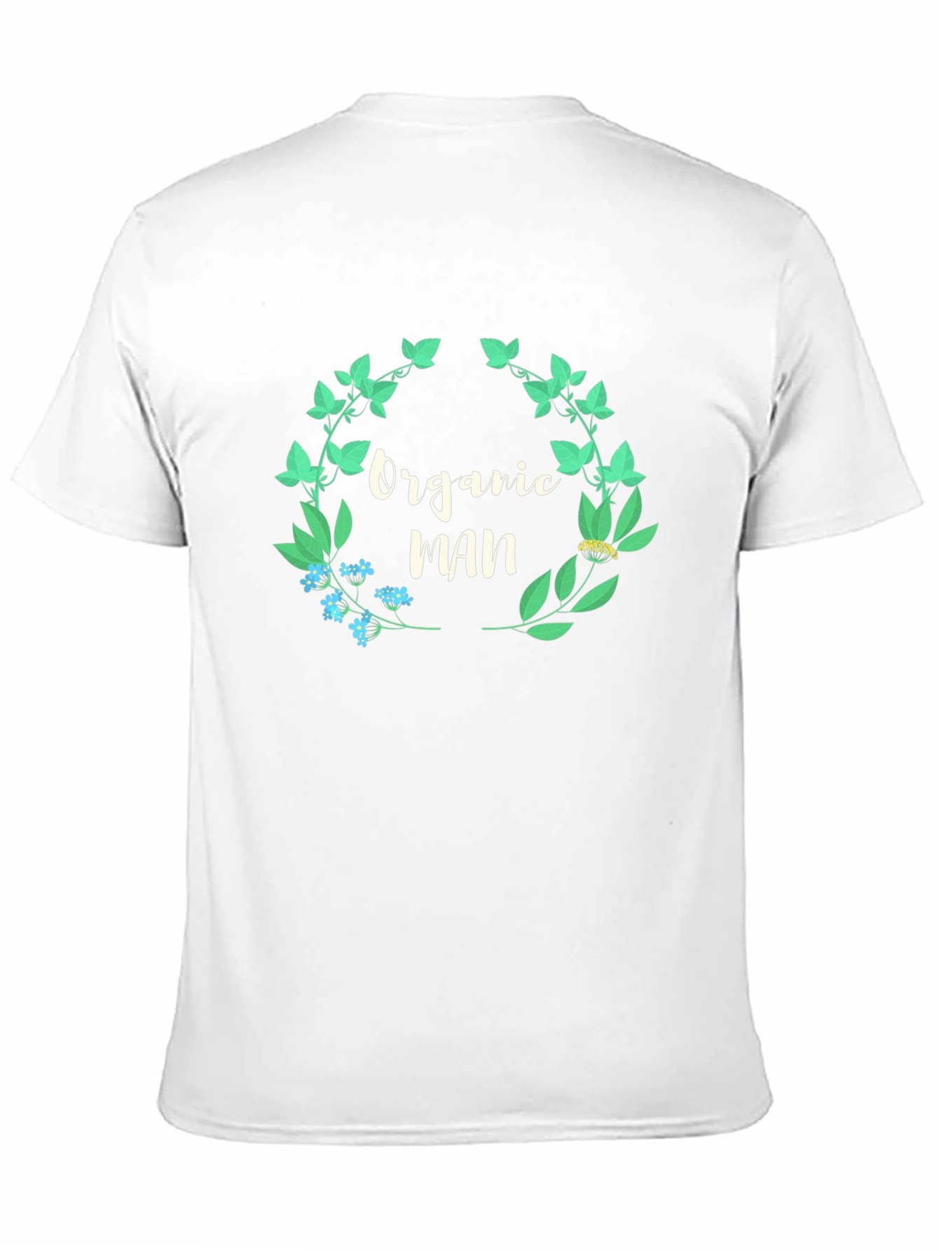 Organic Man T-Shirt - Natural Style