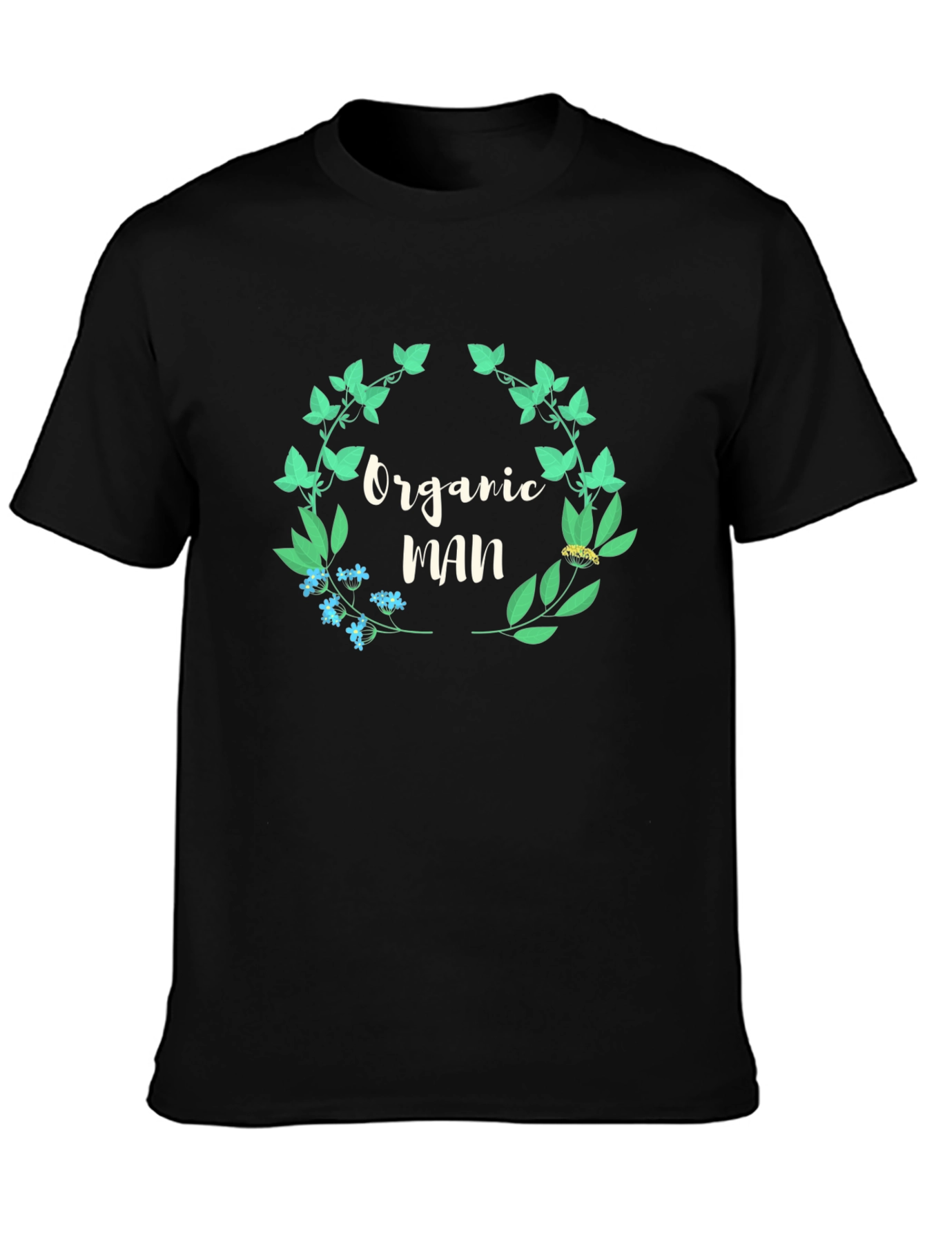 Organic Man T-Shirt - Natural Style