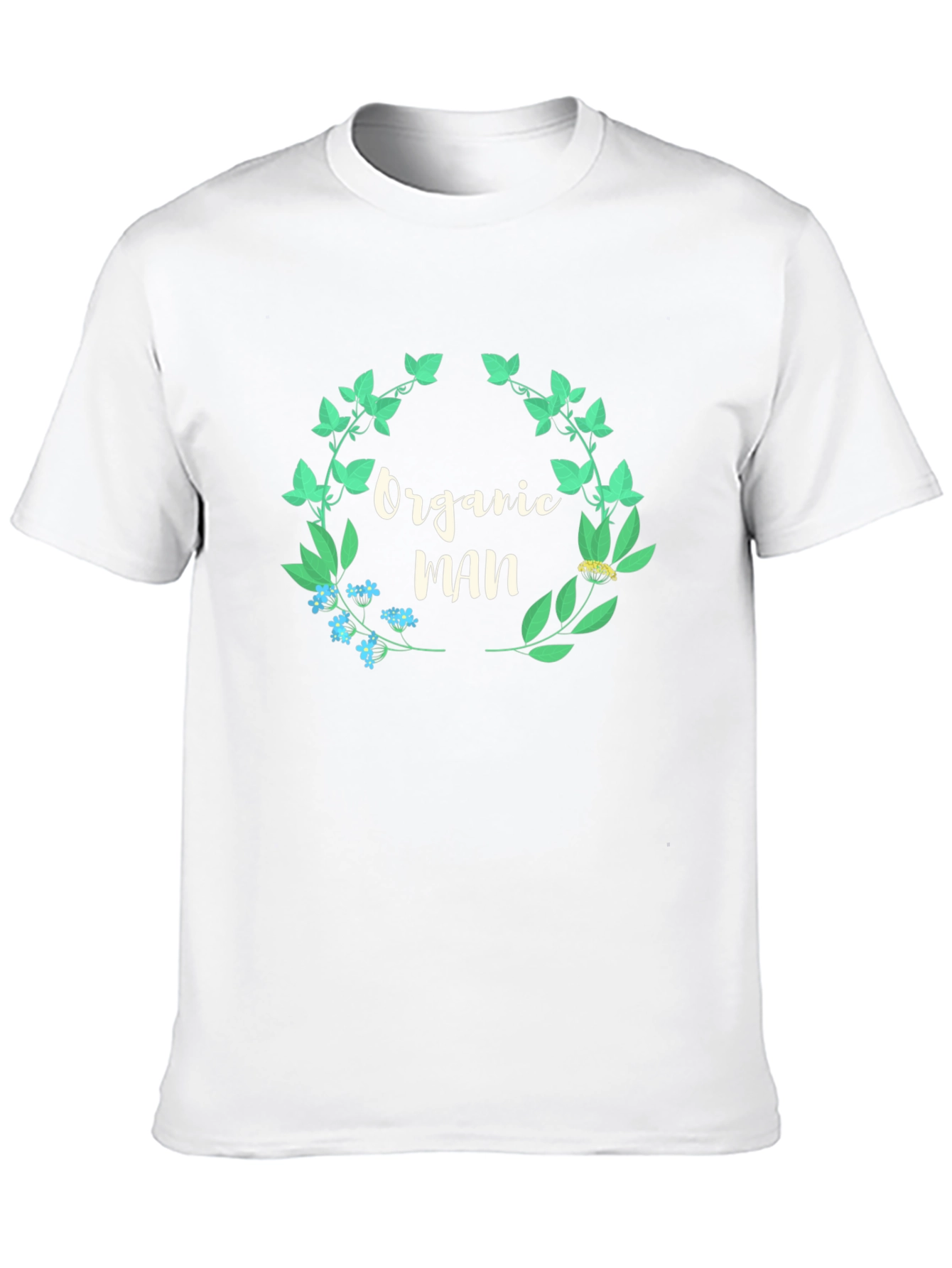 Organic Man T-Shirt - Natural Style