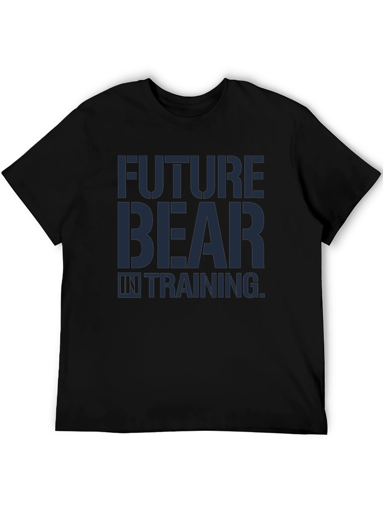 Future Bear in Training Graphic Tee - Black