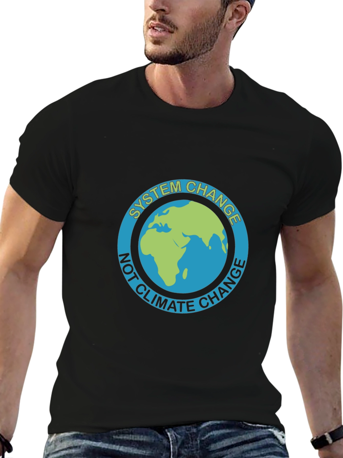 System Change T-Shirt - Climate Change Awareness