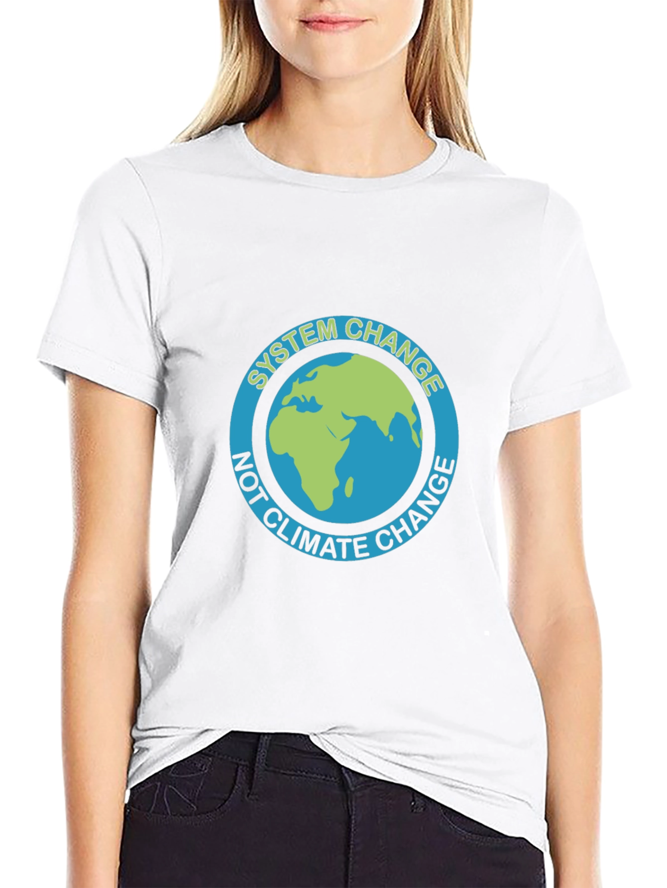 System Change T-Shirt - Climate Change Awareness