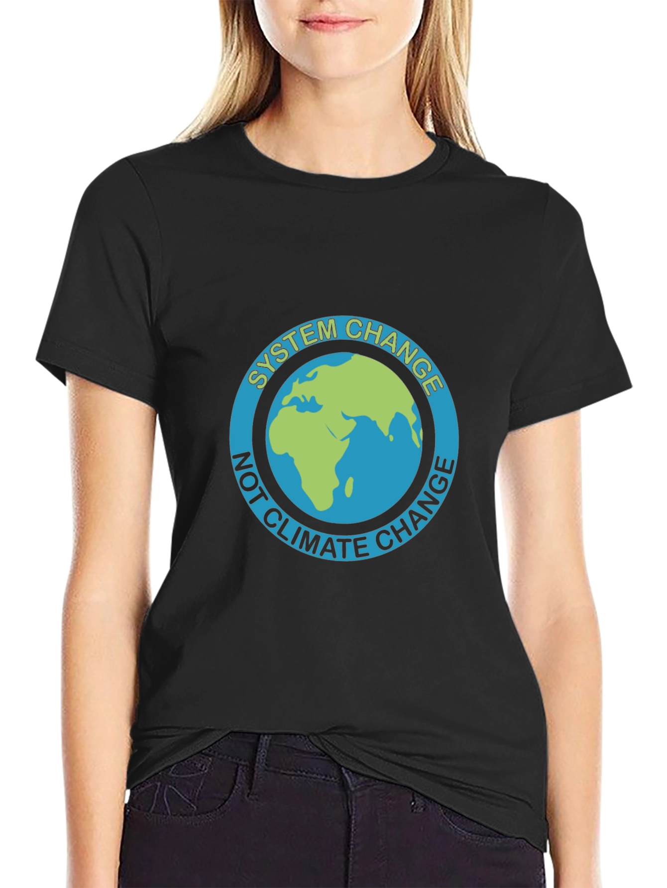 System Change T-Shirt - Climate Change Awareness