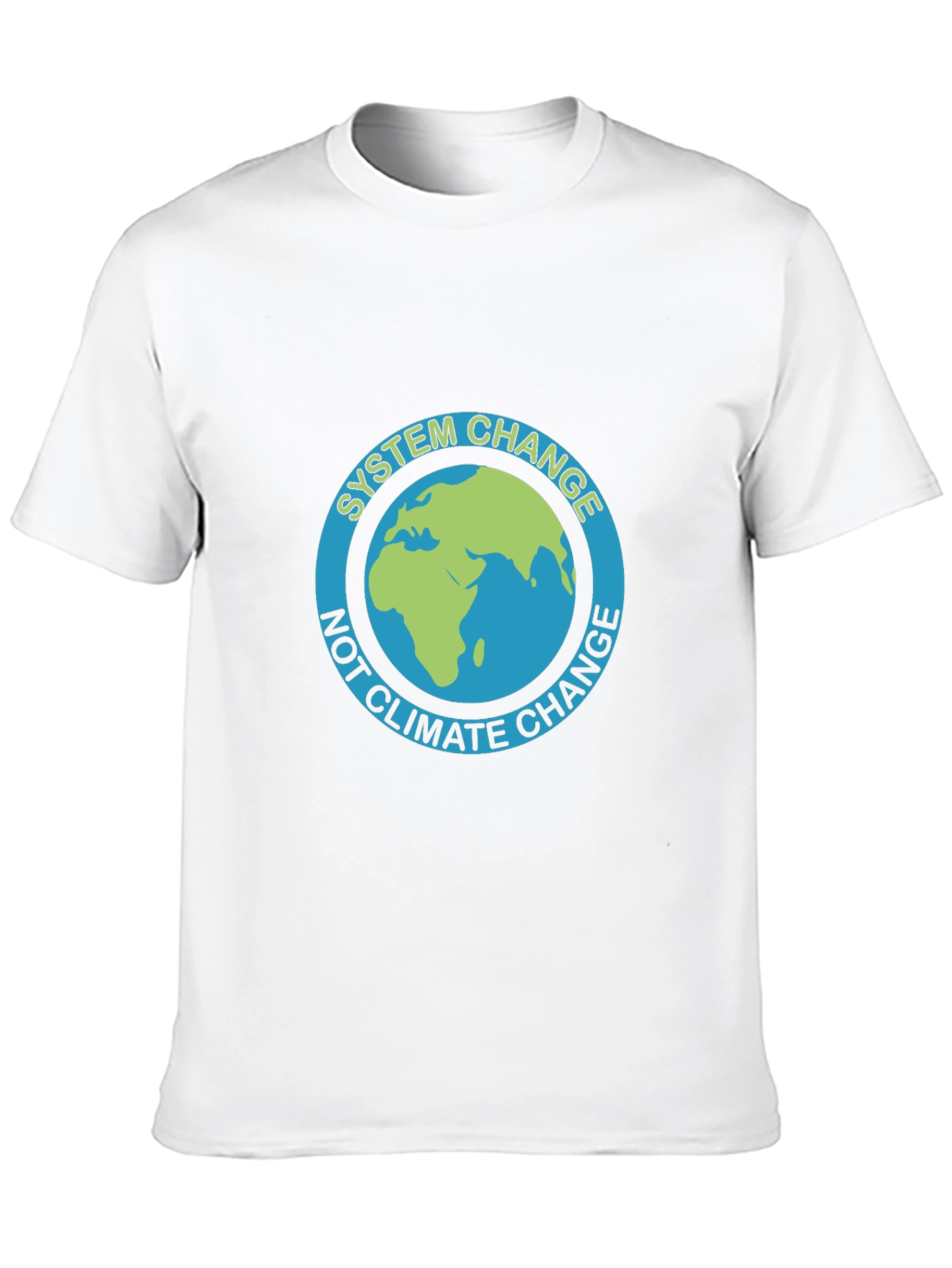 System Change T-Shirt - Climate Change Awareness