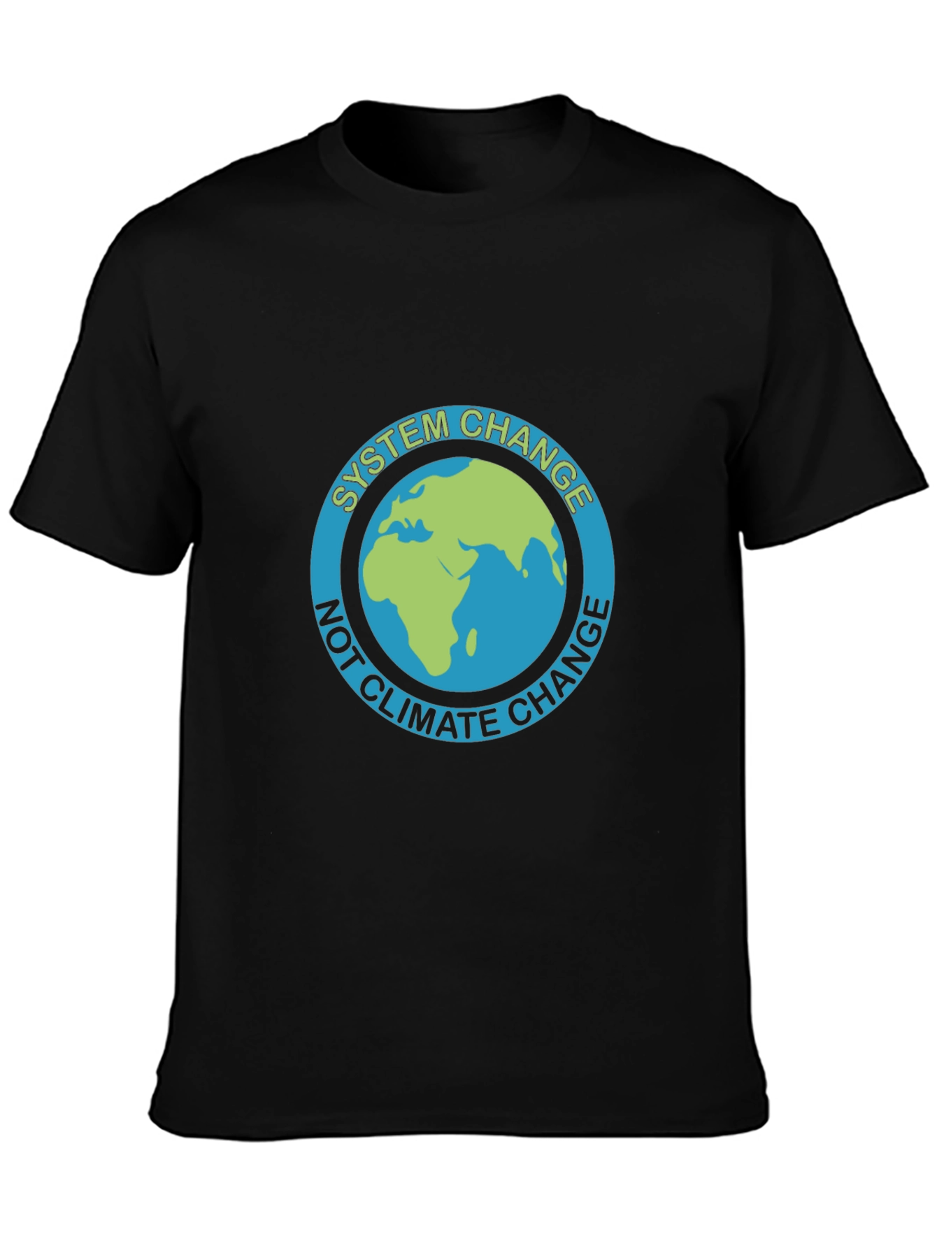 System Change T-Shirt - Climate Change Awareness