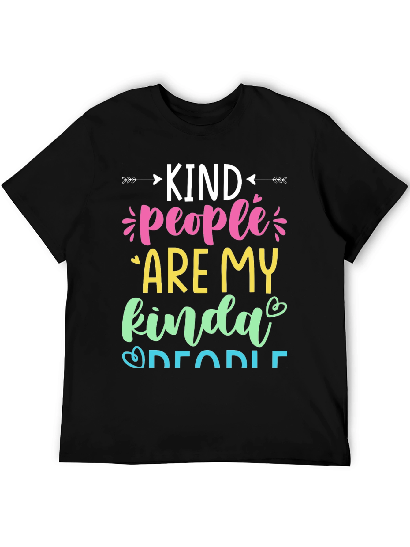 Kind People Graphic T-Shirt - Stylish & Comfortable