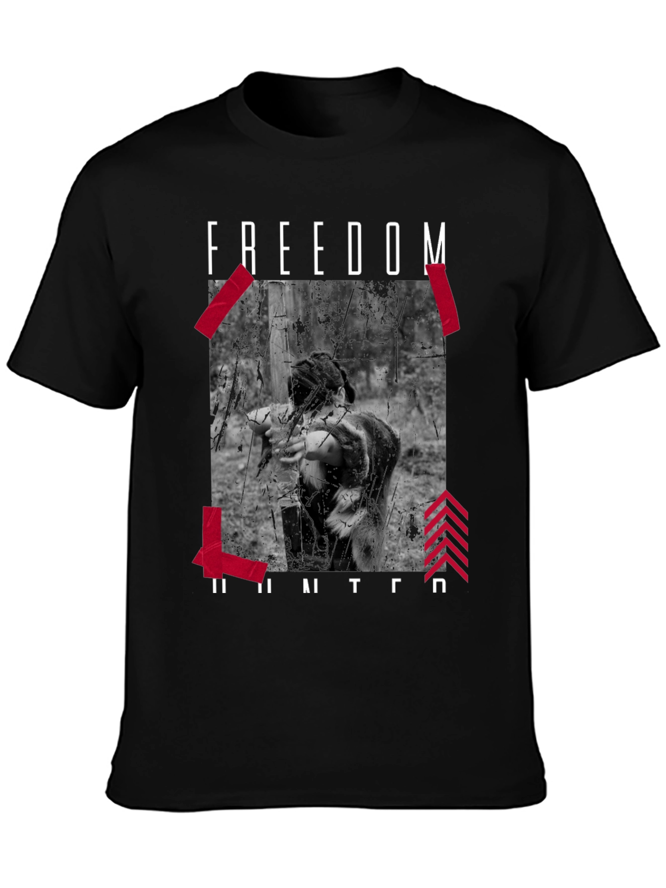 Freedom Hunter Graphic Print Tee