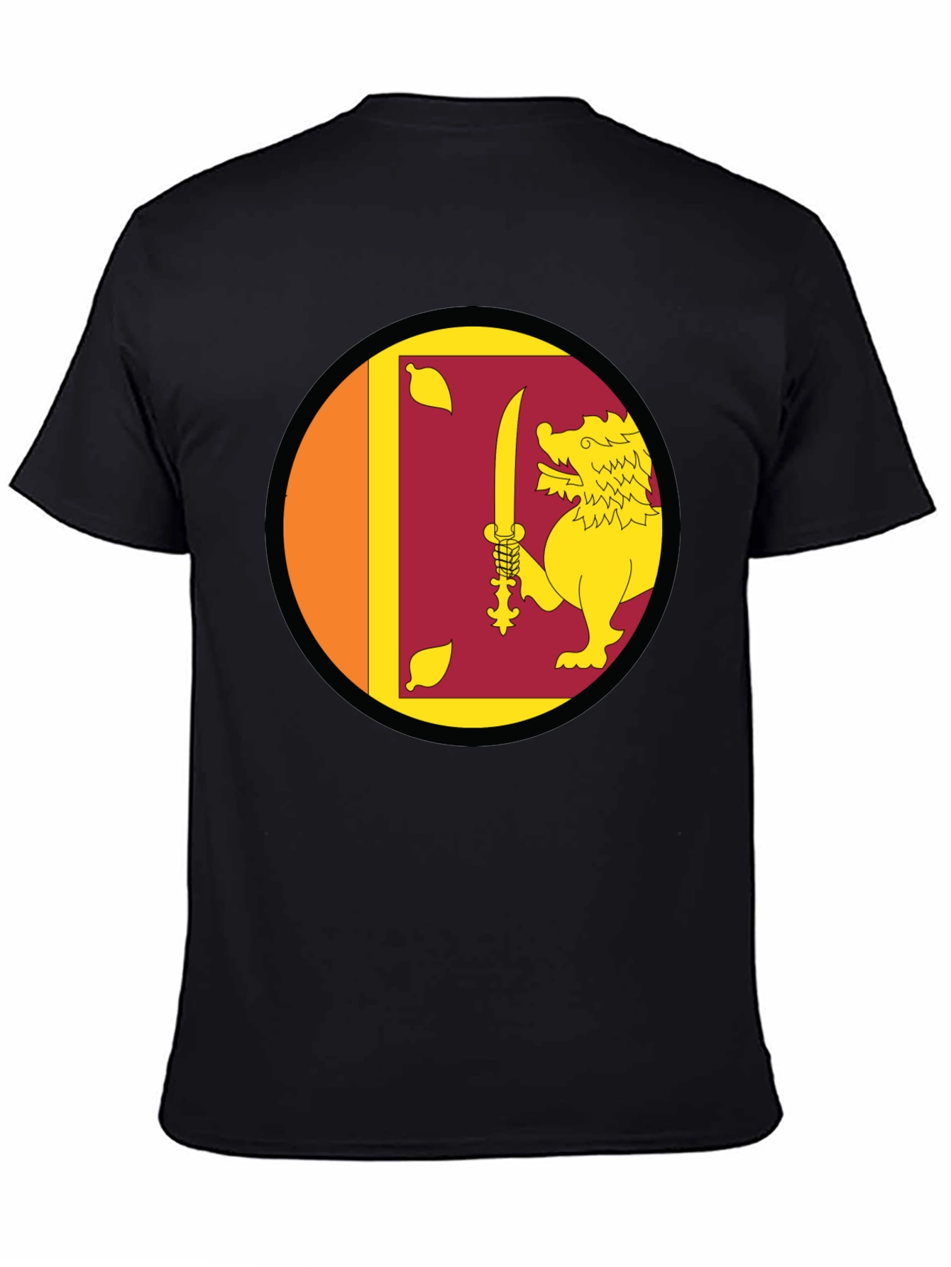 Sri Lanka Flag Lion T-Shirt