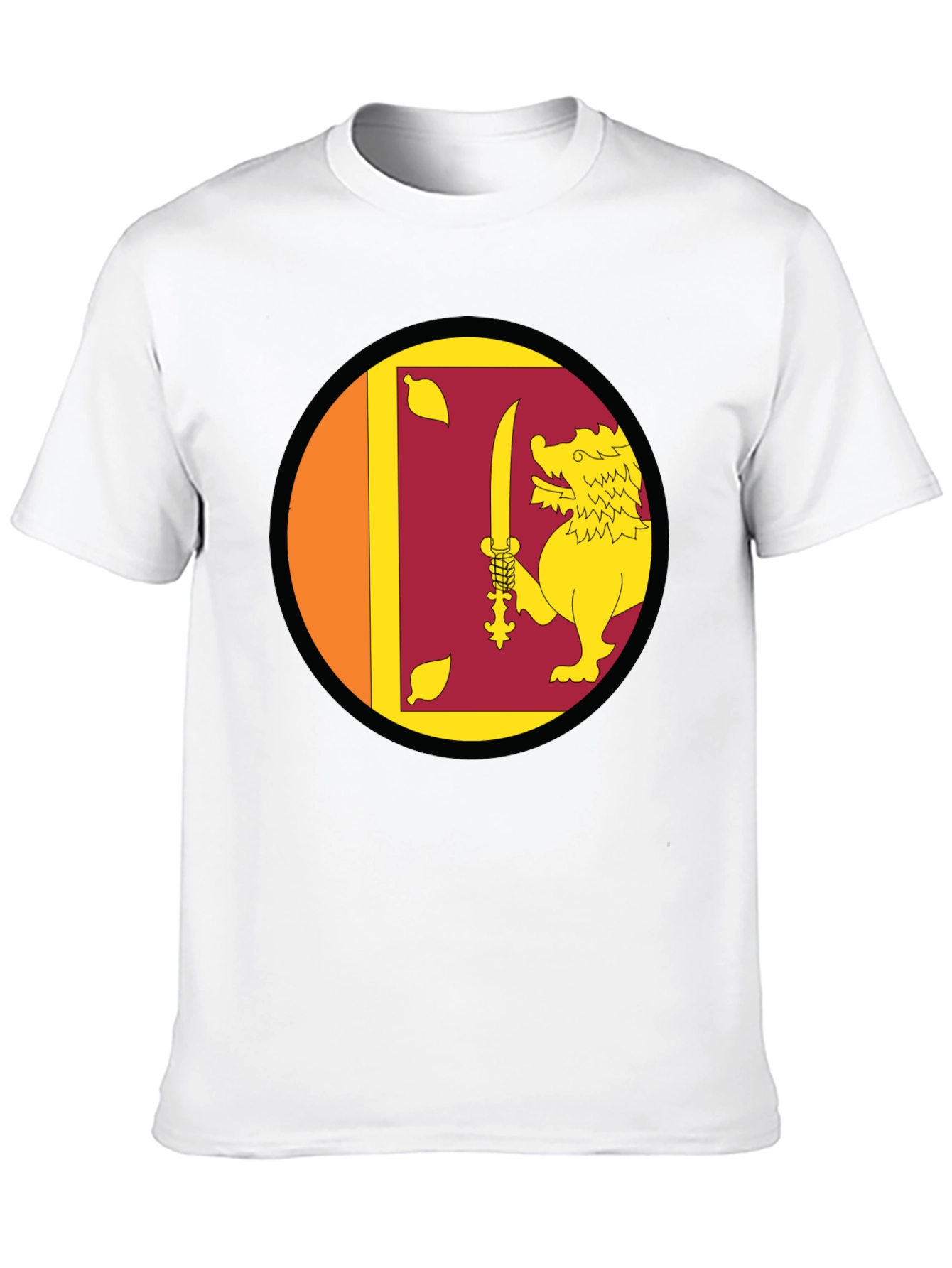 Sri Lanka Flag Lion T-Shirt
