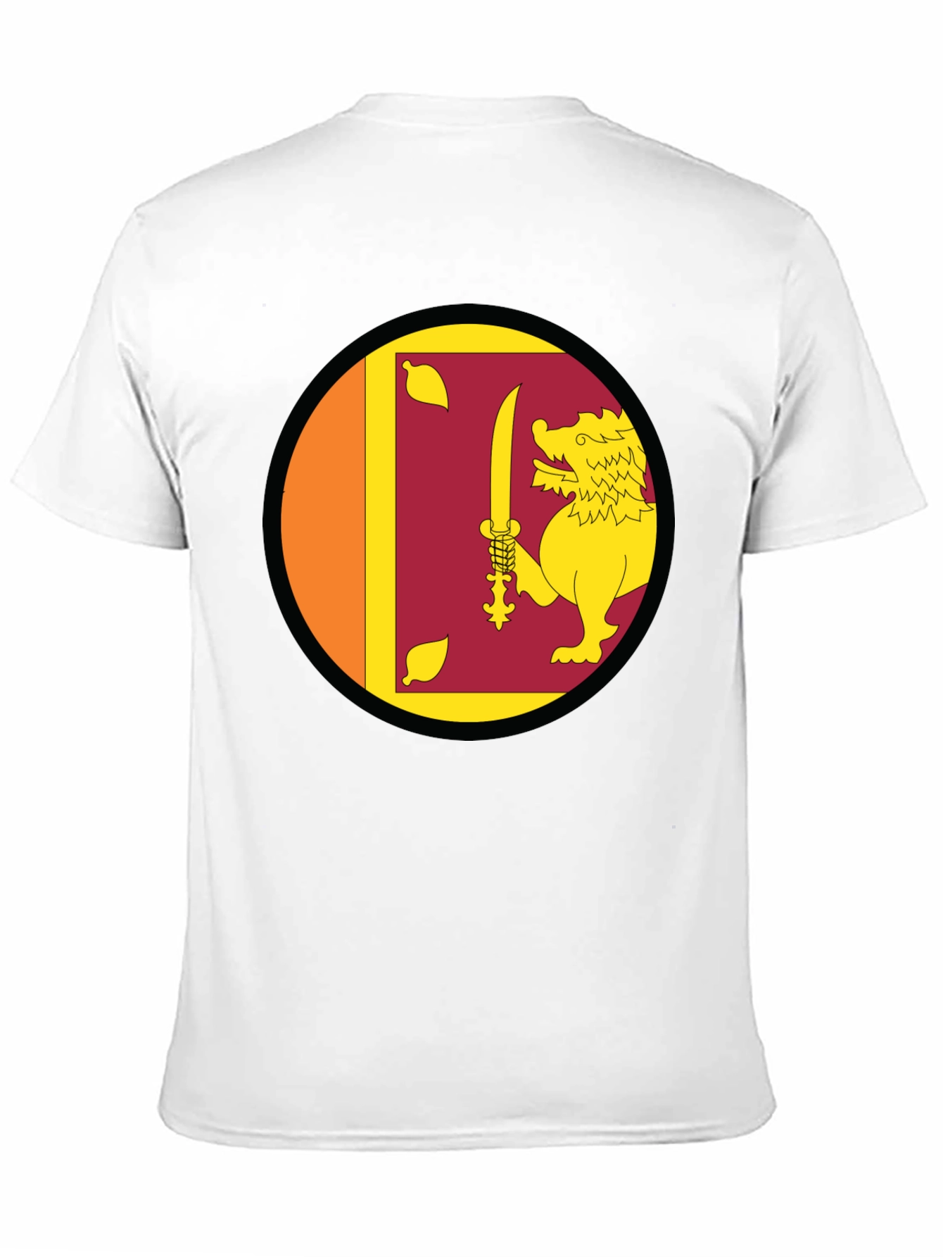 Sri Lanka Flag Lion T-Shirt