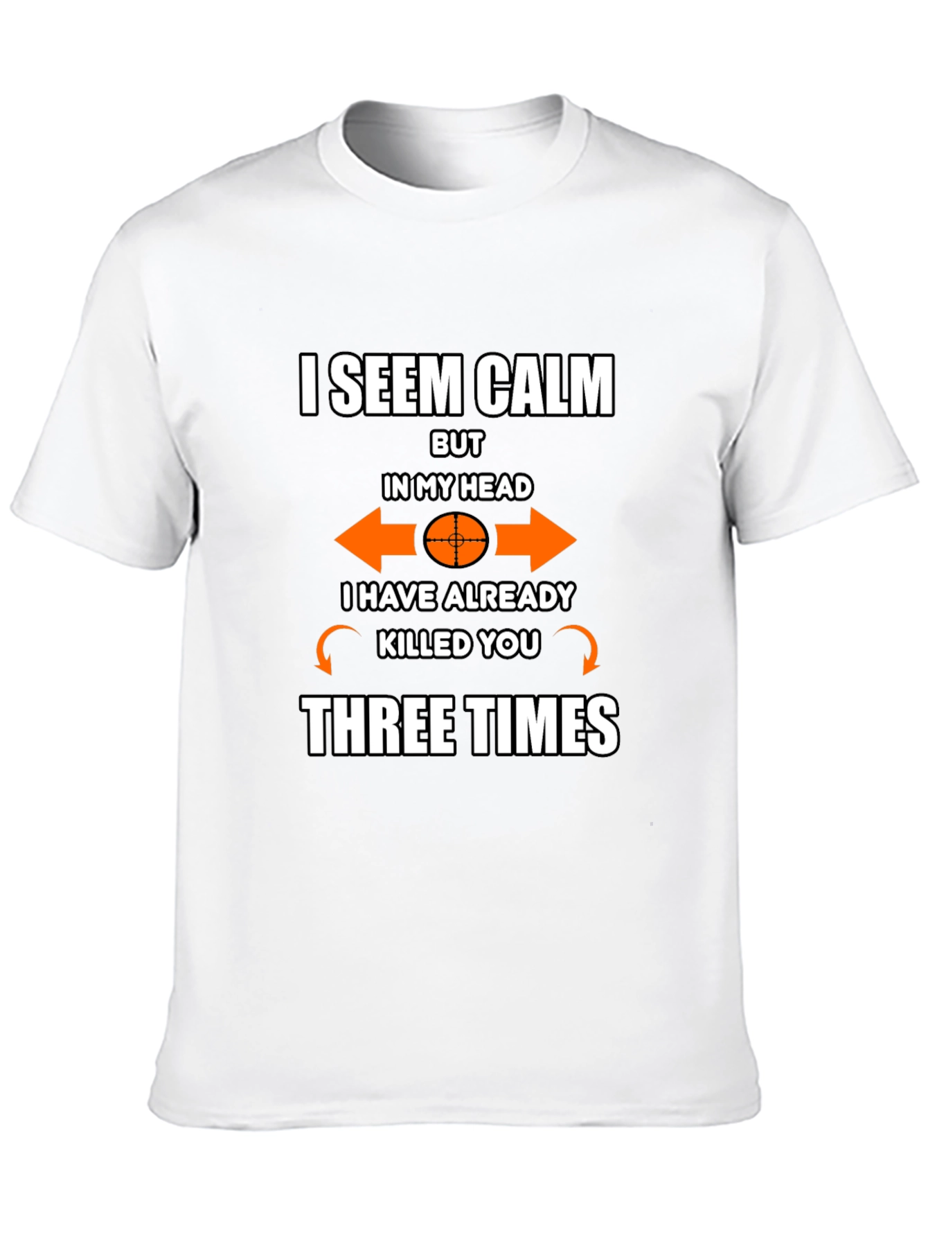 I Seem Calm Mens T-Shirt