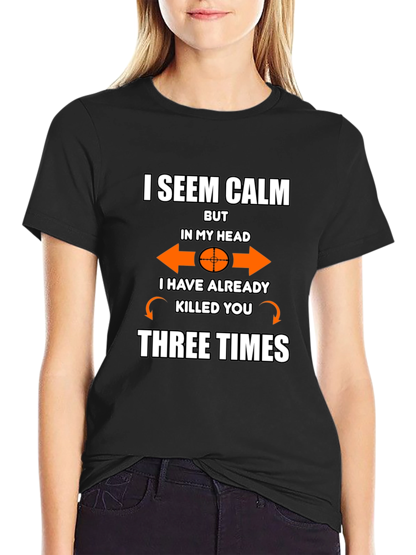I Seem Calm Mens T-Shirt