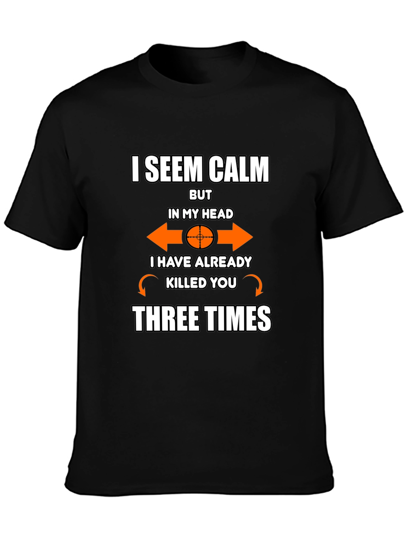 I Seem Calm Mens T-Shirt