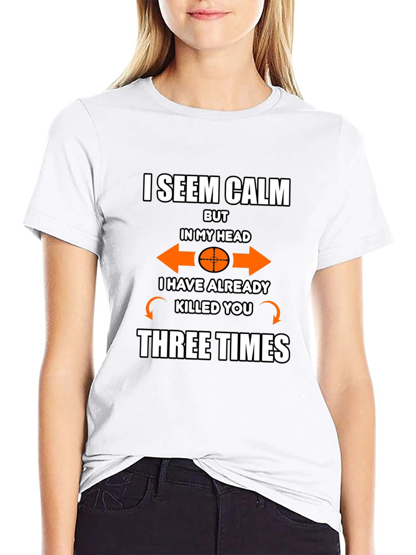 I Seem Calm Mens T-Shirt