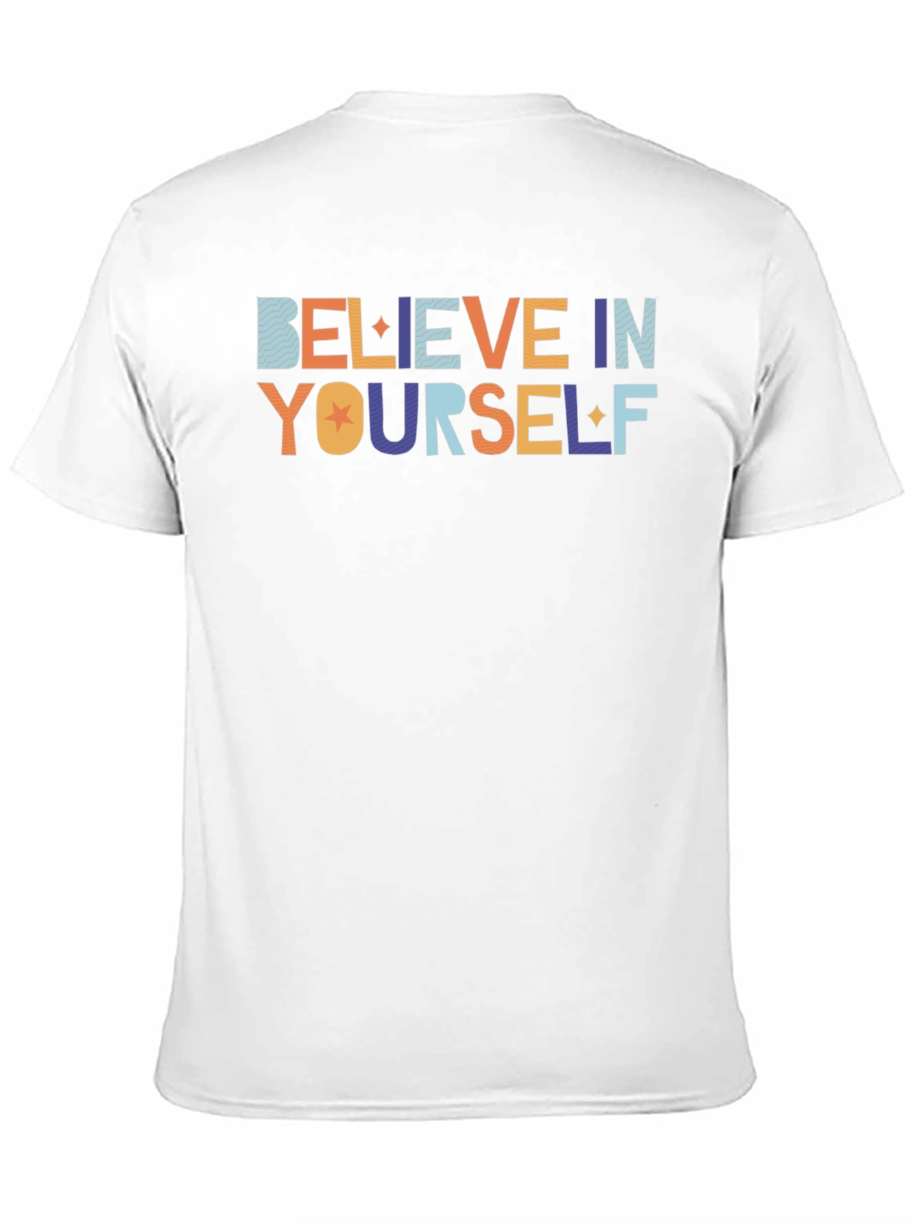 Believe in Yourself Graphic Tee - Black