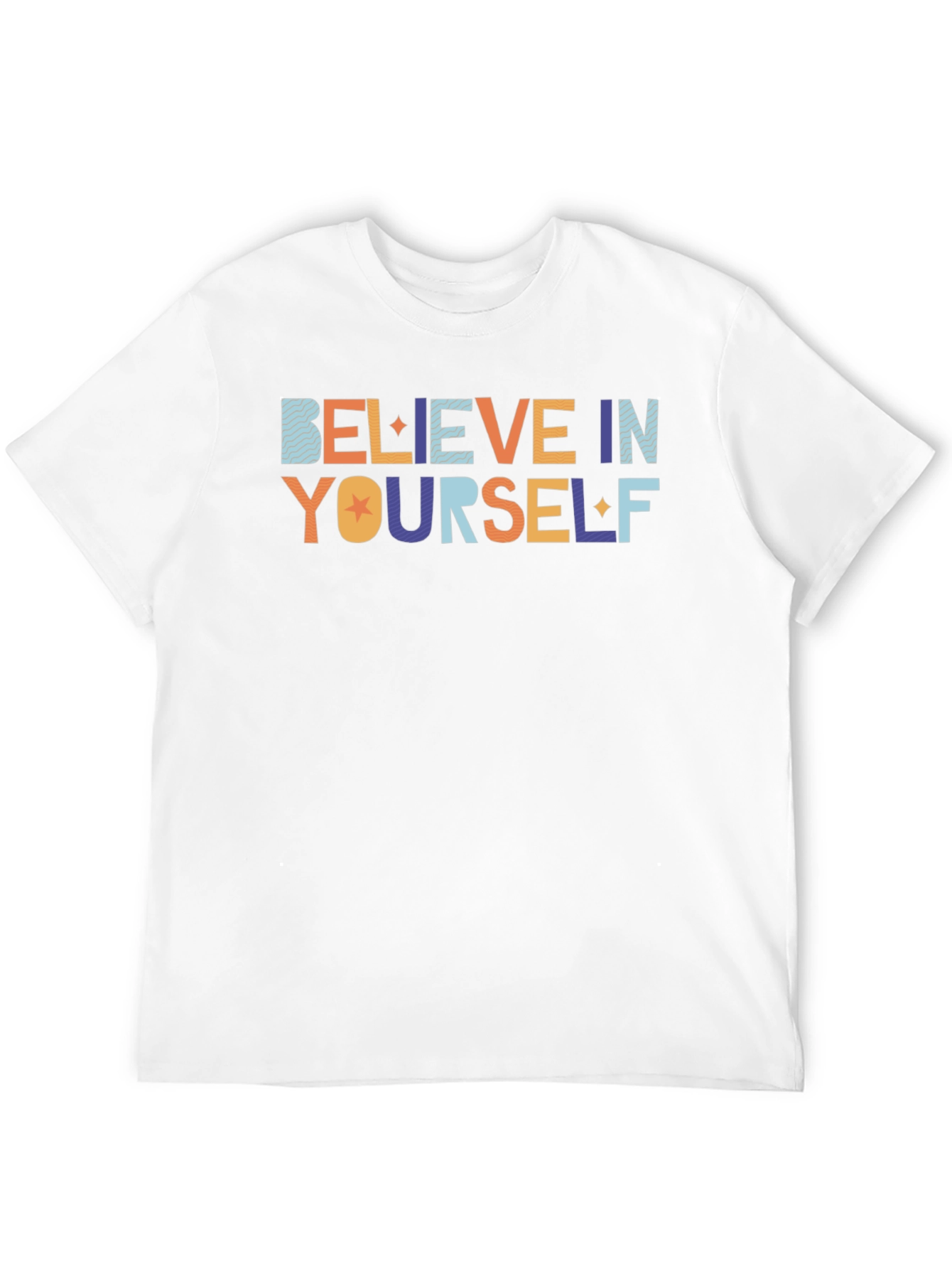 Believe in Yourself Graphic Tee - Black