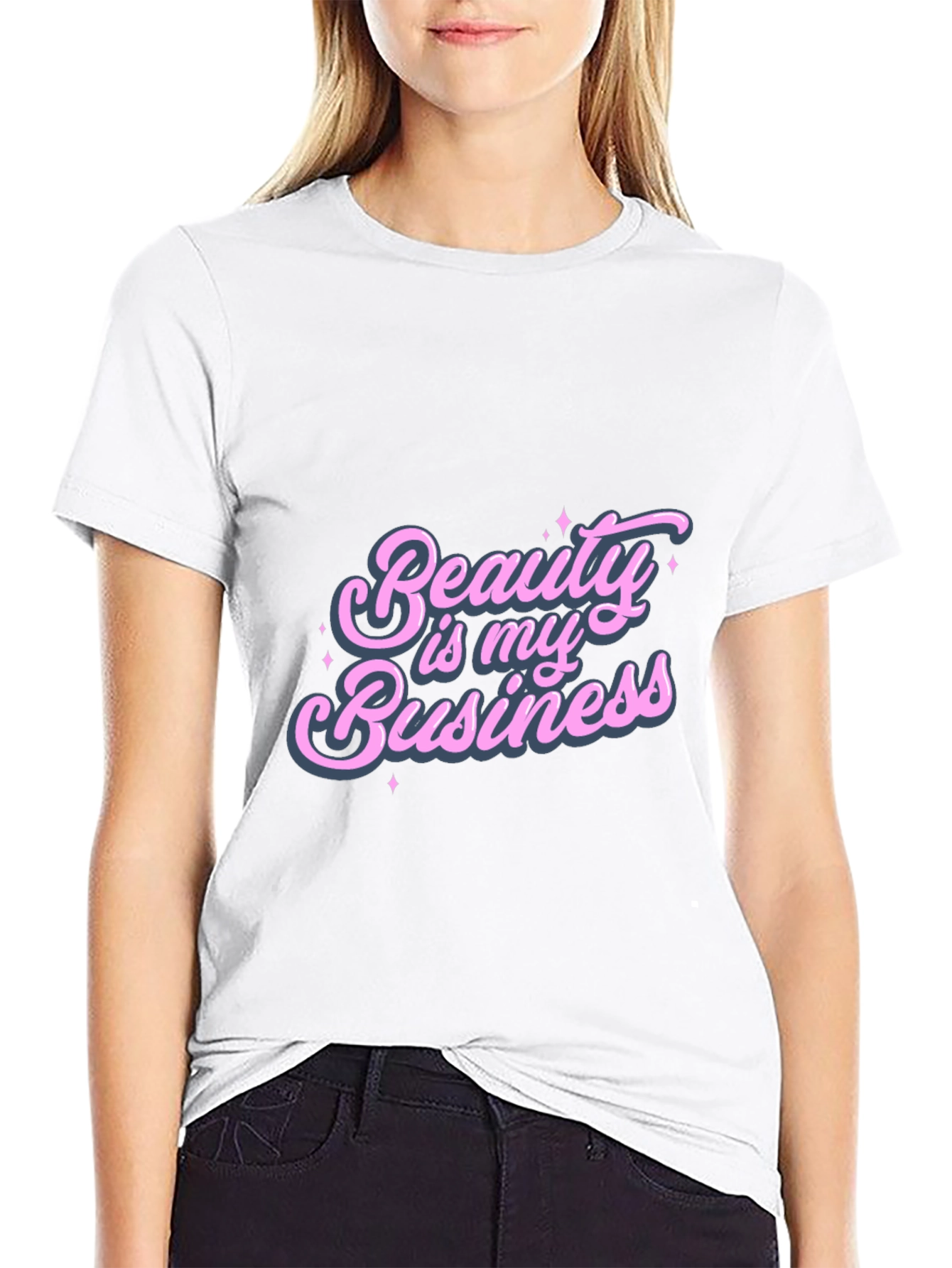 Beauty is My Business Black Graphic Tee