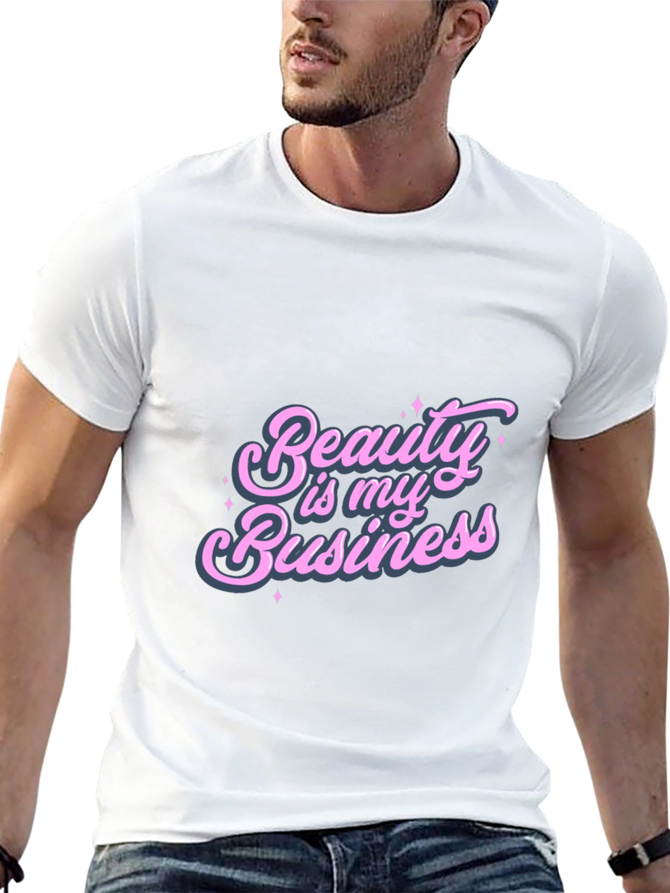 Beauty is My Business Black Graphic Tee