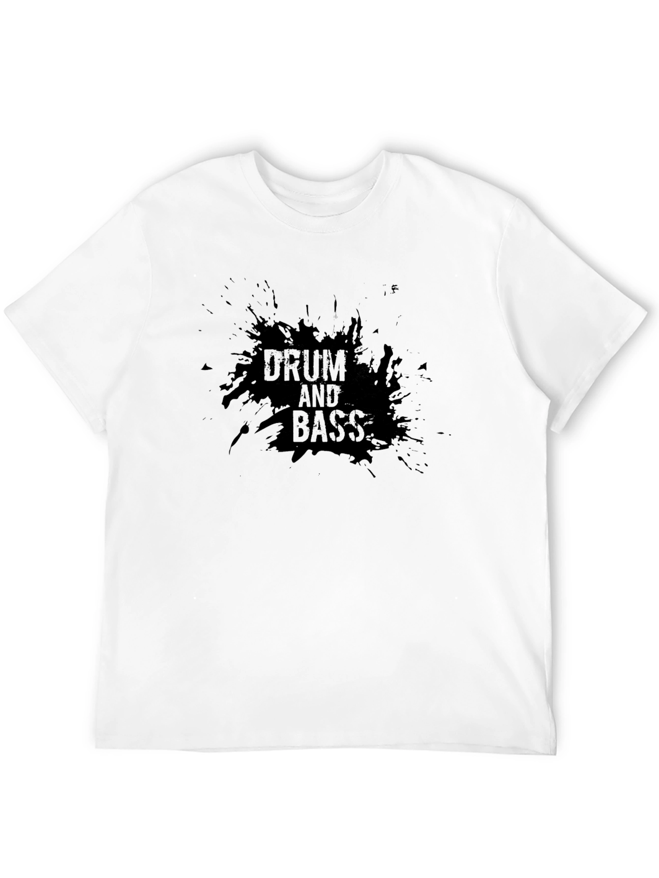 Drum and Bass T-Shirt - Black Music Tee