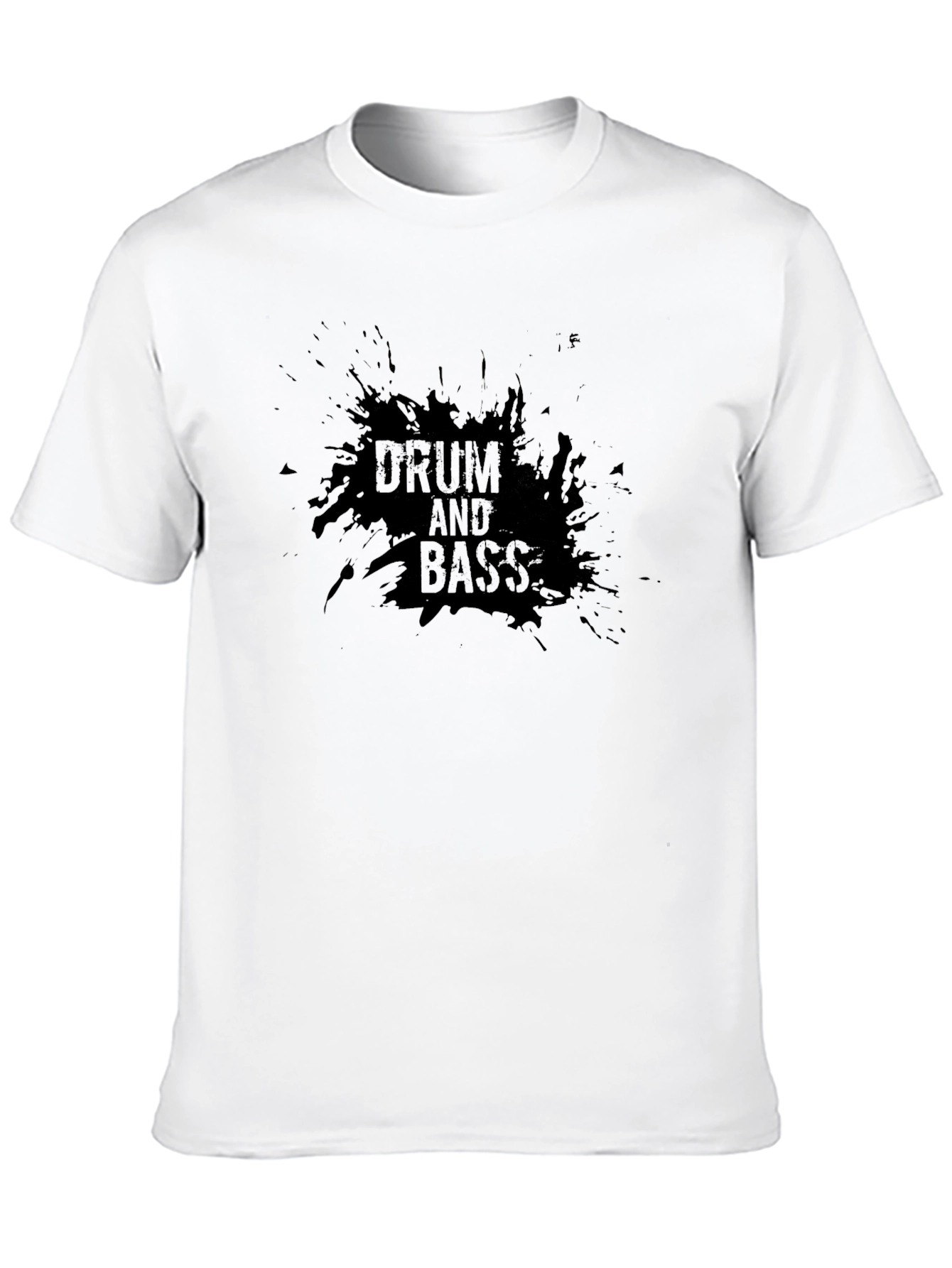 Drum and Bass T-Shirt - Black Music Tee