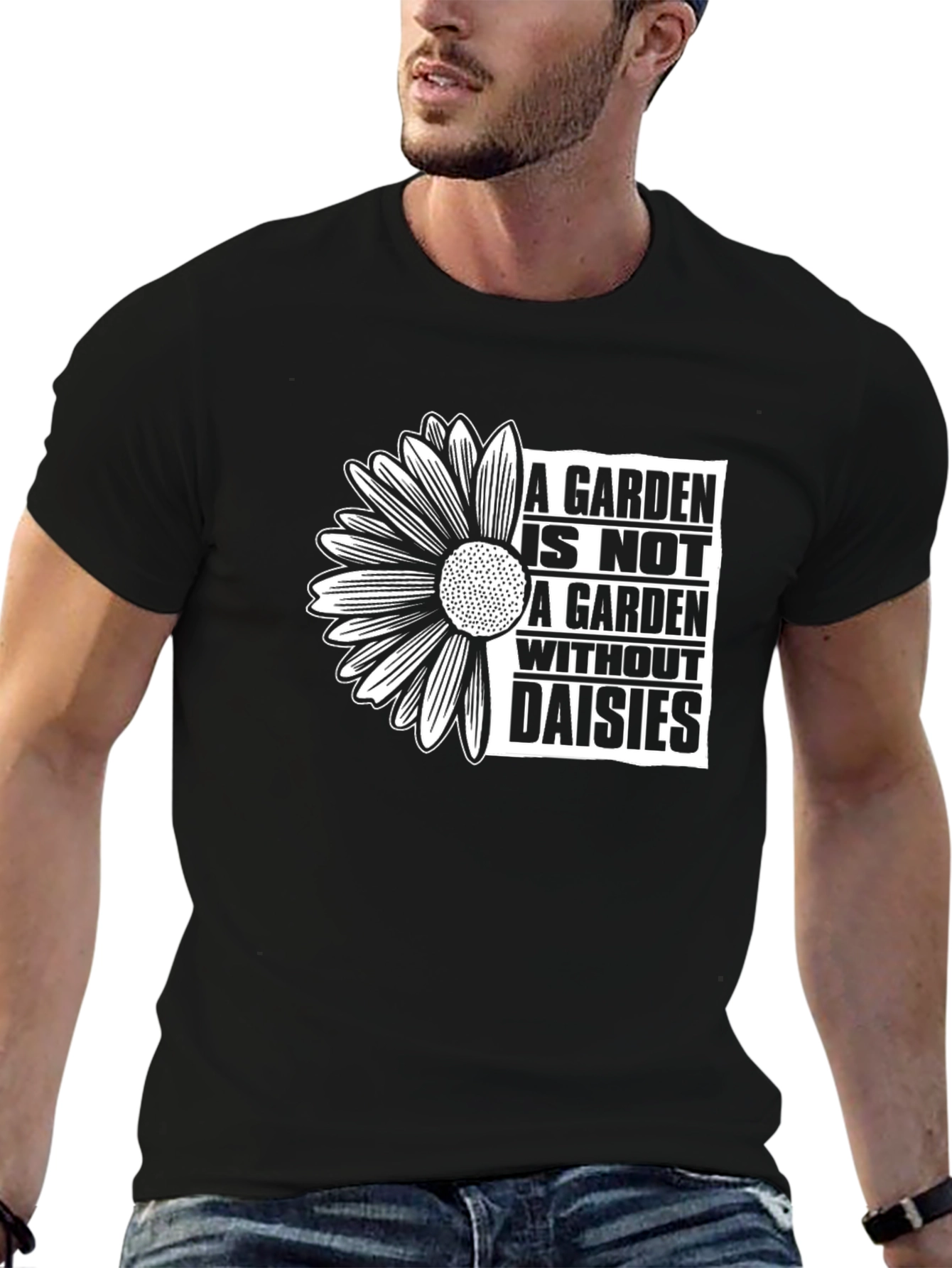 Daisy Garden T-Shirt - Floral Graphic Tee