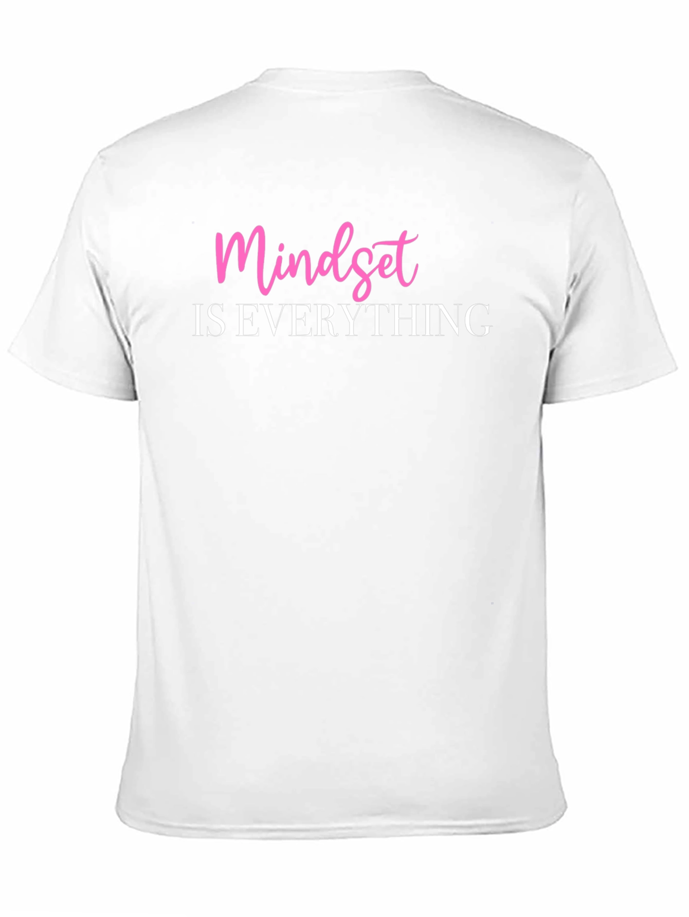 Mindset Is Everything Black Graphic Tee
