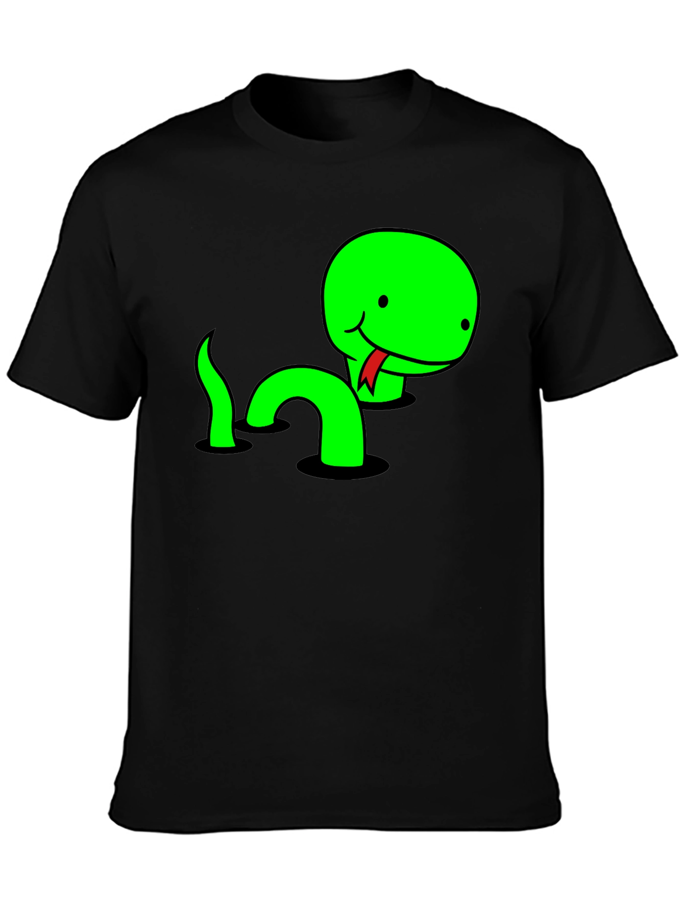 Funny Snake T-Shirt - Cute Cartoon Reptile Tee