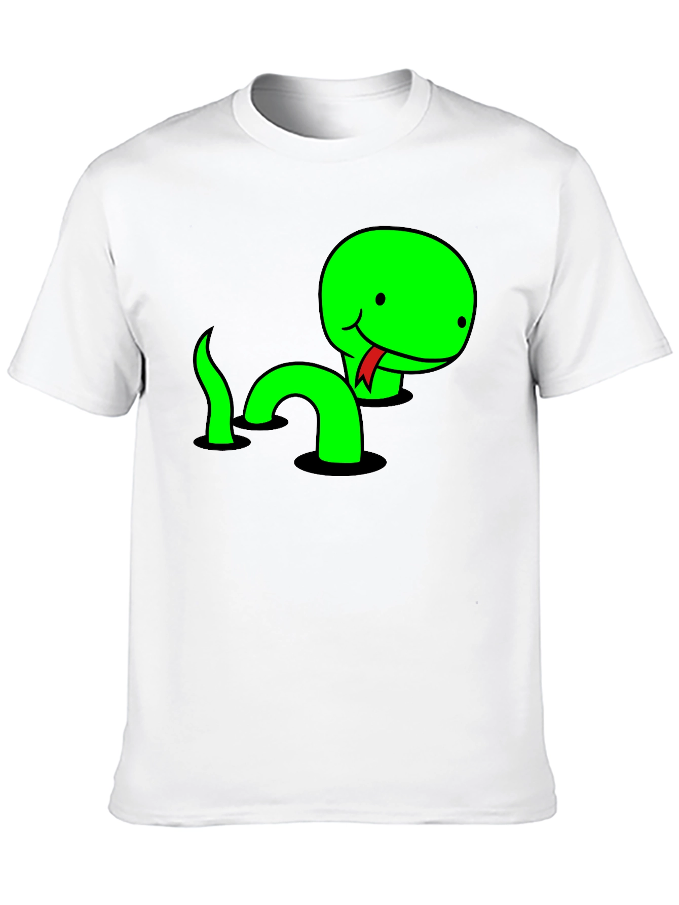 Funny Snake T-Shirt - Cute Cartoon Reptile Tee