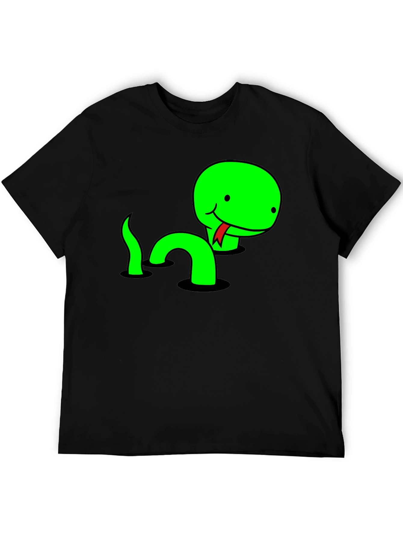 Funny Snake T-Shirt - Cute Cartoon Reptile Tee