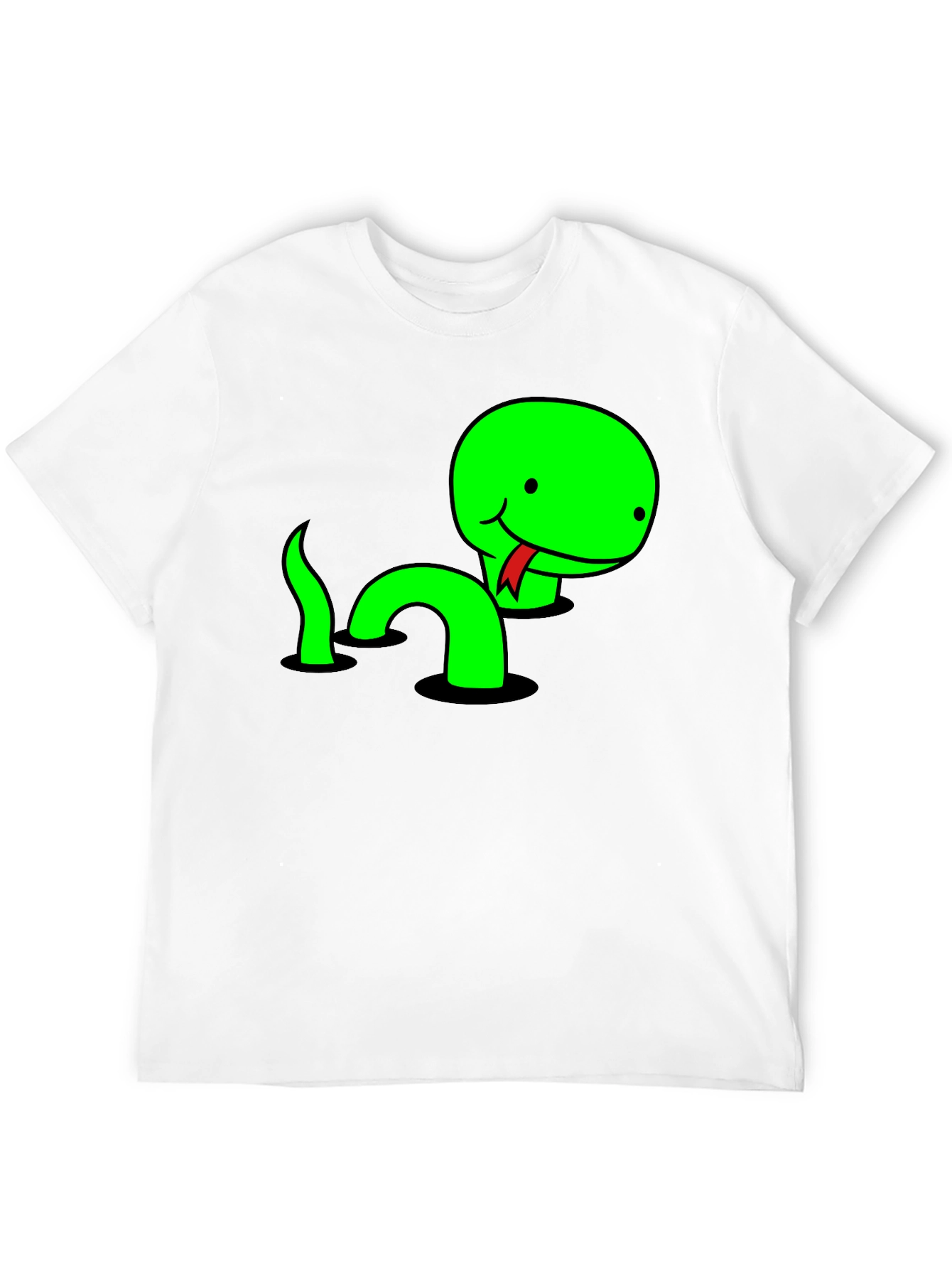 Funny Snake T-Shirt - Cute Cartoon Reptile Tee
