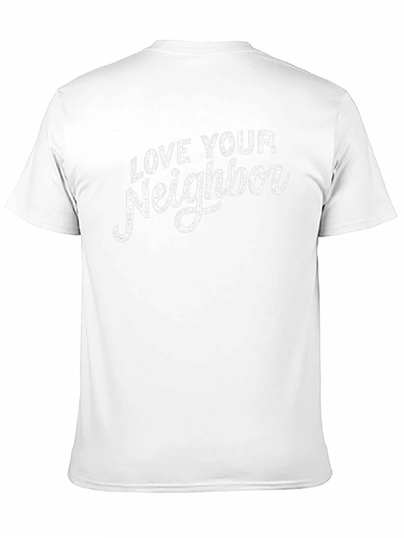 Love Your Neighbor Black Graphic T-Shirt