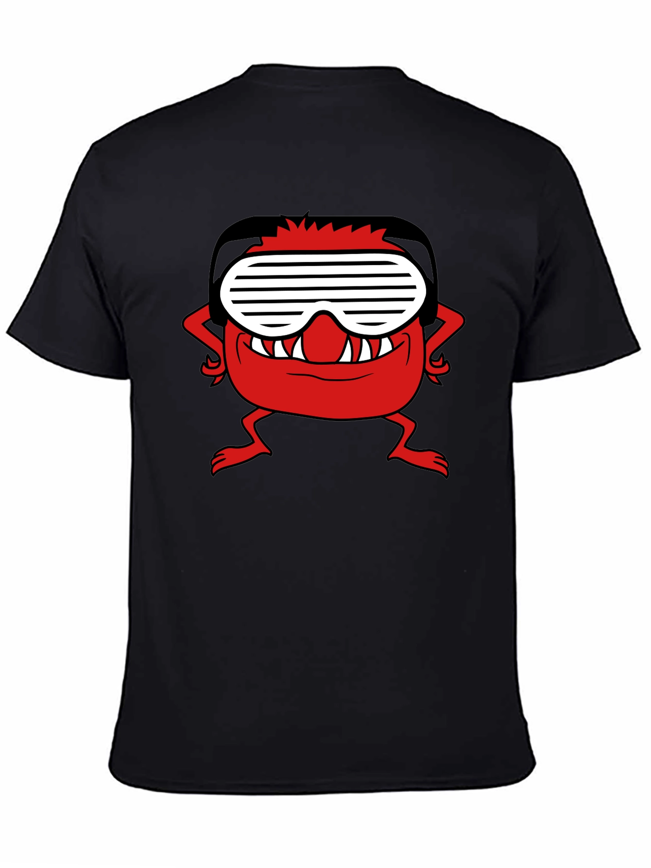Red Monster Black Tee
