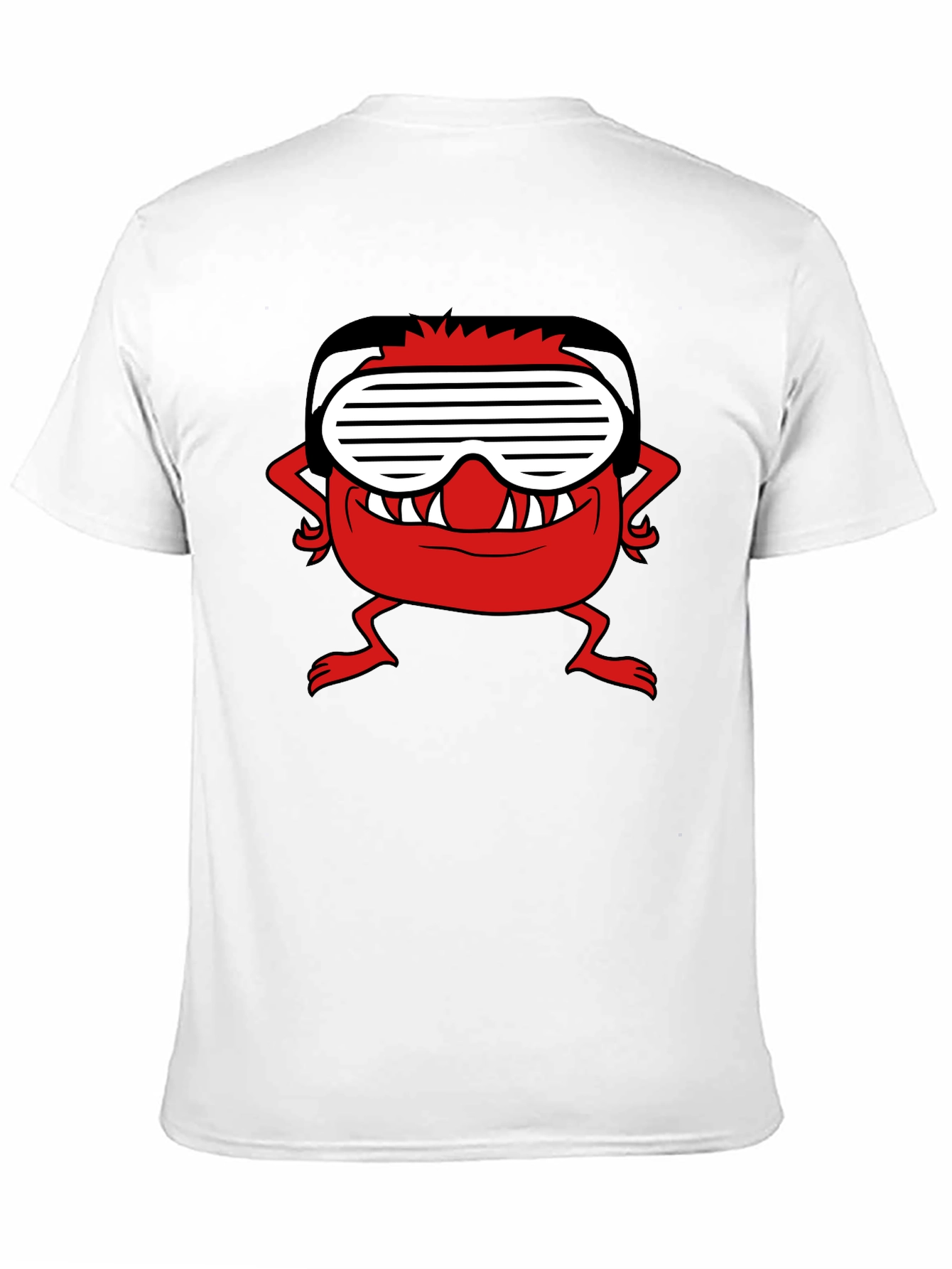 Red Monster Black Tee