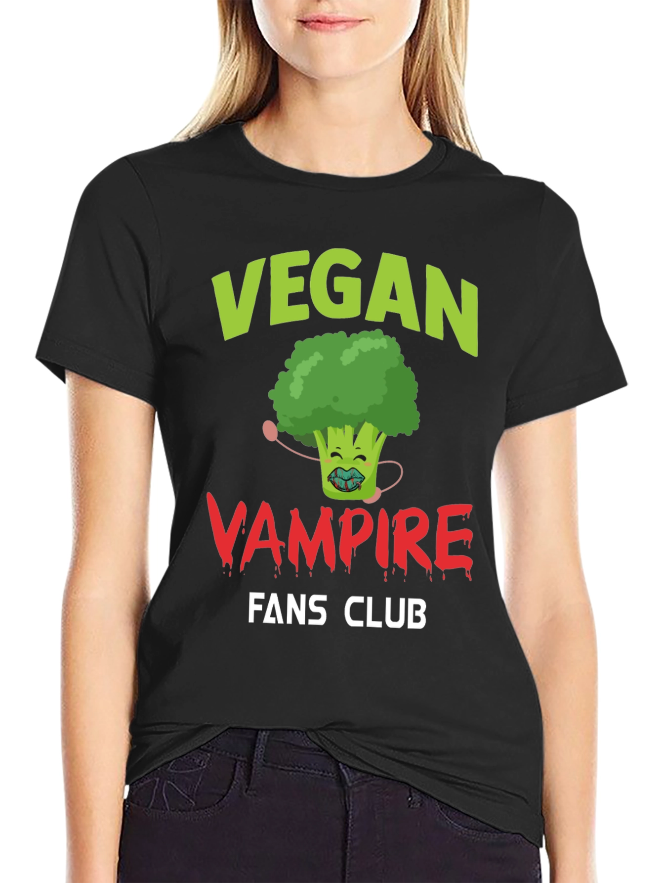 Vegan Vampire Fans Club Graphic Tee