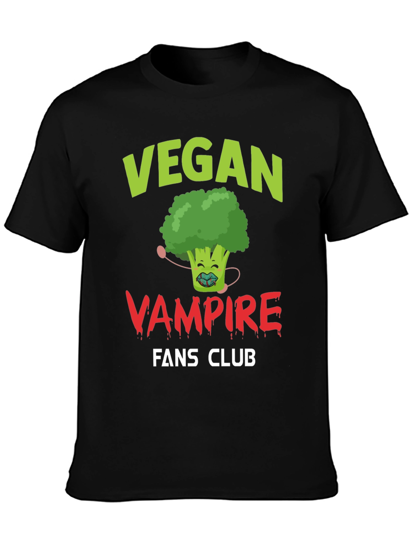 Vegan Vampire Fans Club Graphic Tee