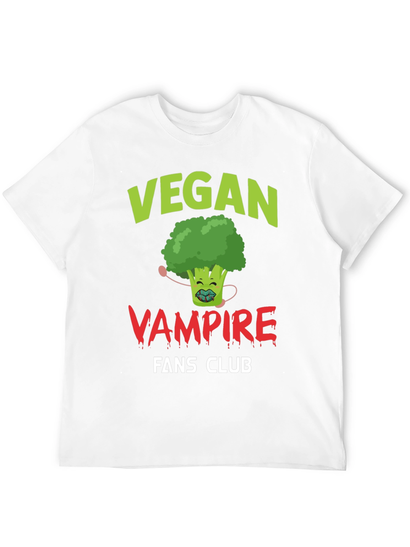 Vegan Vampire Fans Club Graphic Tee